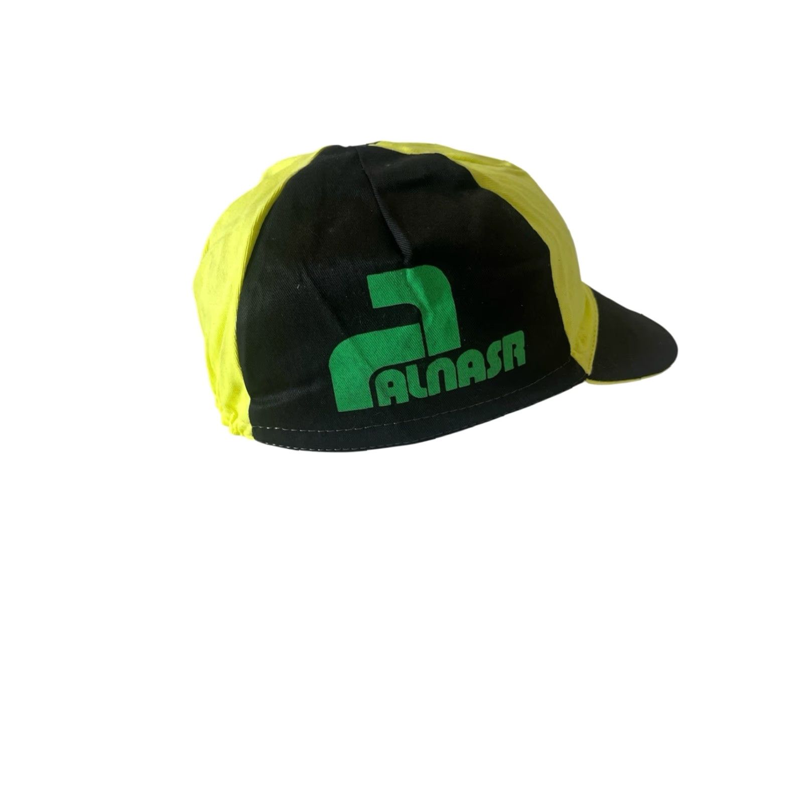 Vintage VINTAGE Palnasr Cycling Cap Mens OSFA 90s Black Neon Cotton Deadstock NWOT 80s Size ONE SIZE - 3 Thumbnail