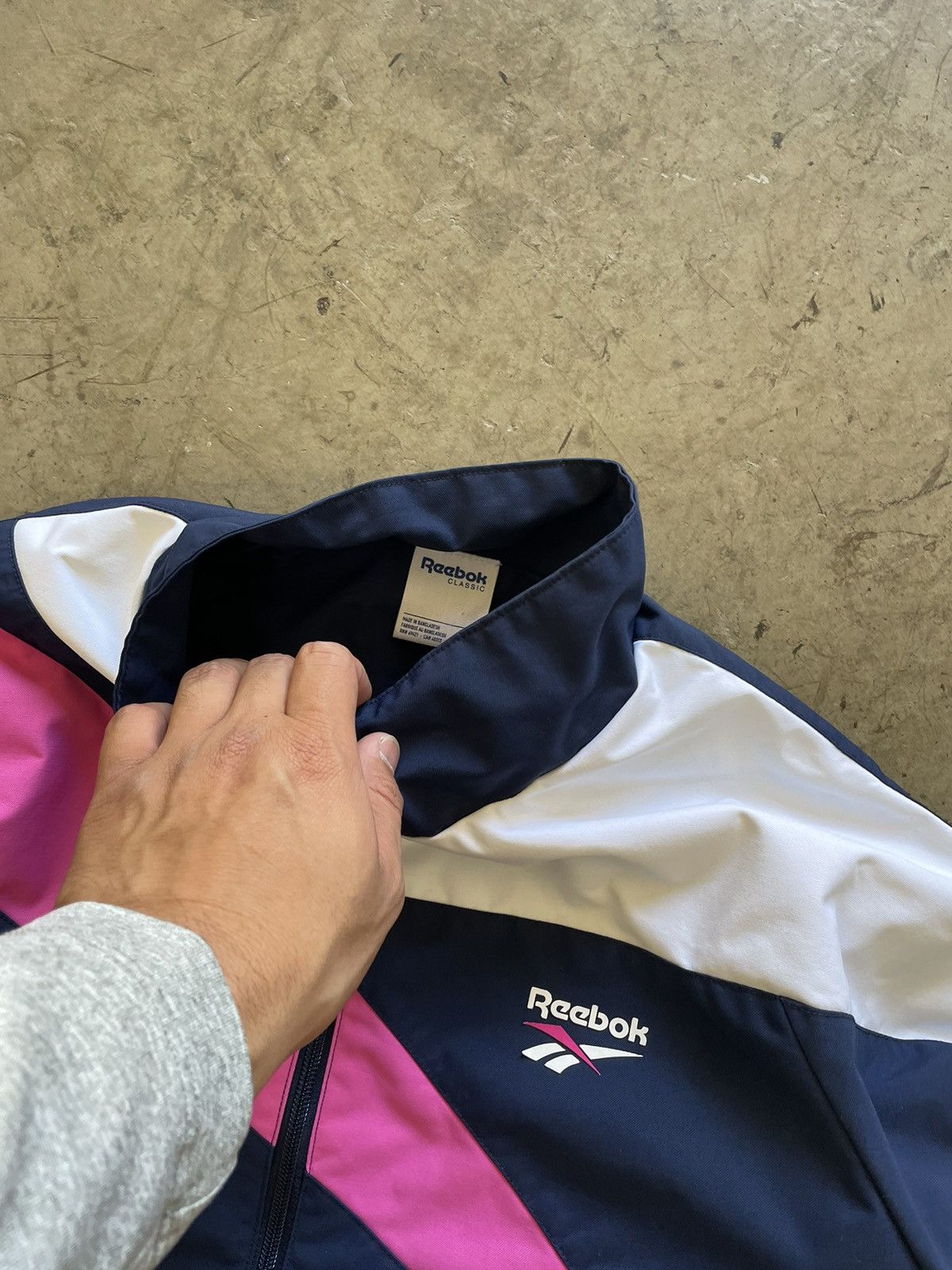 Reebok × Vintage Vintage Reebok Windbreaker Size US L / EU 52-54 / 3 - 2 Thumbnail