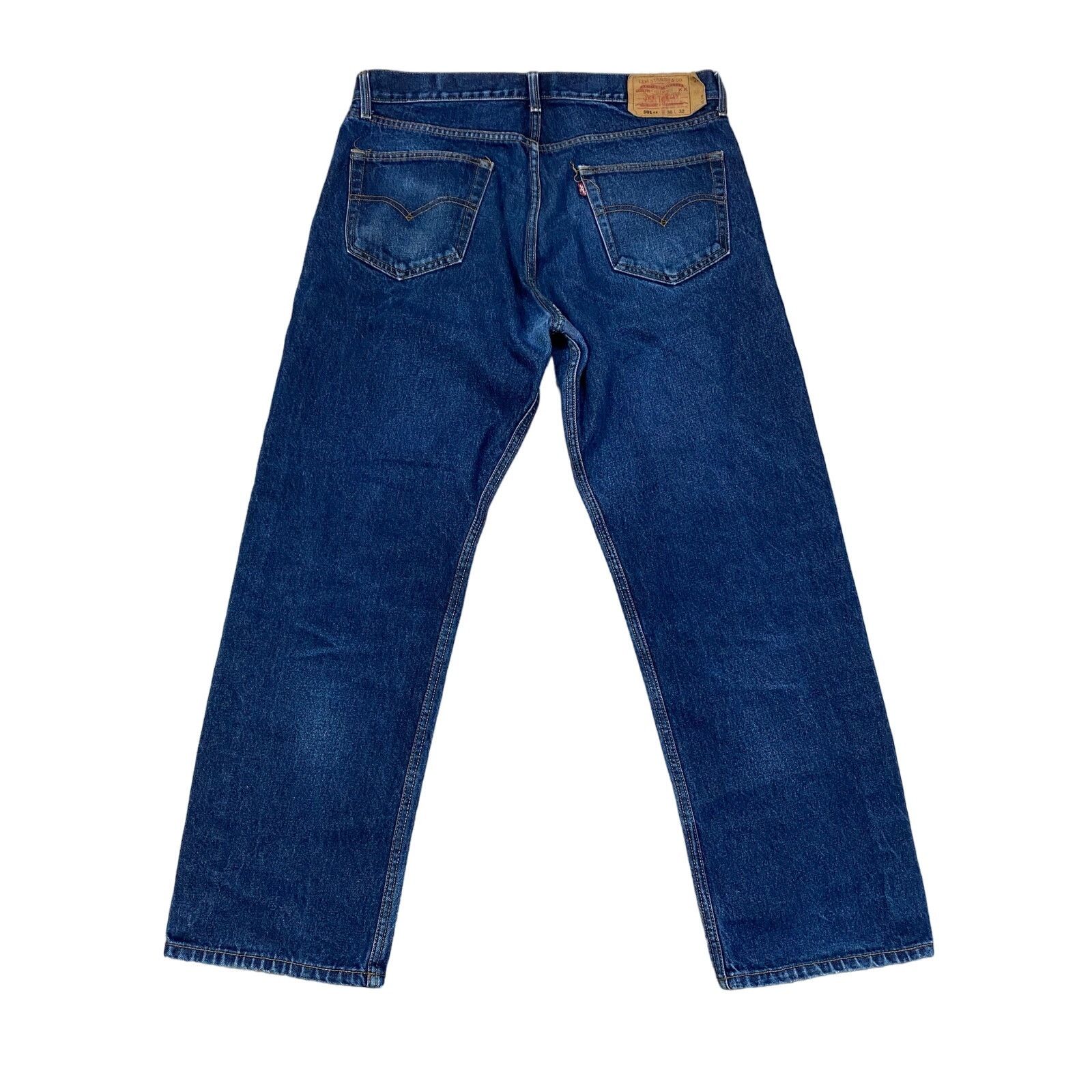 Levi's × Vintage VTG 90s Levi's 501 XX Straight Leg Jeans 36x30 Made in USA Size US 36 / EU 52 - 1 Thumbnail