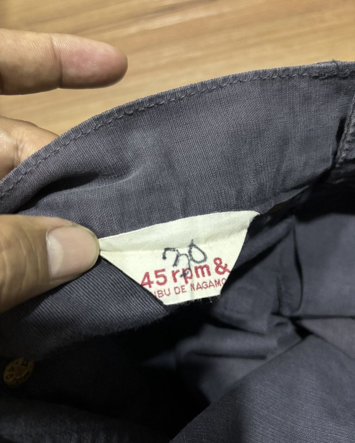 45rpm Vintage 45rpm Japanese denim jeans Size US 30 / EU 46 - 6 Thumbnail
