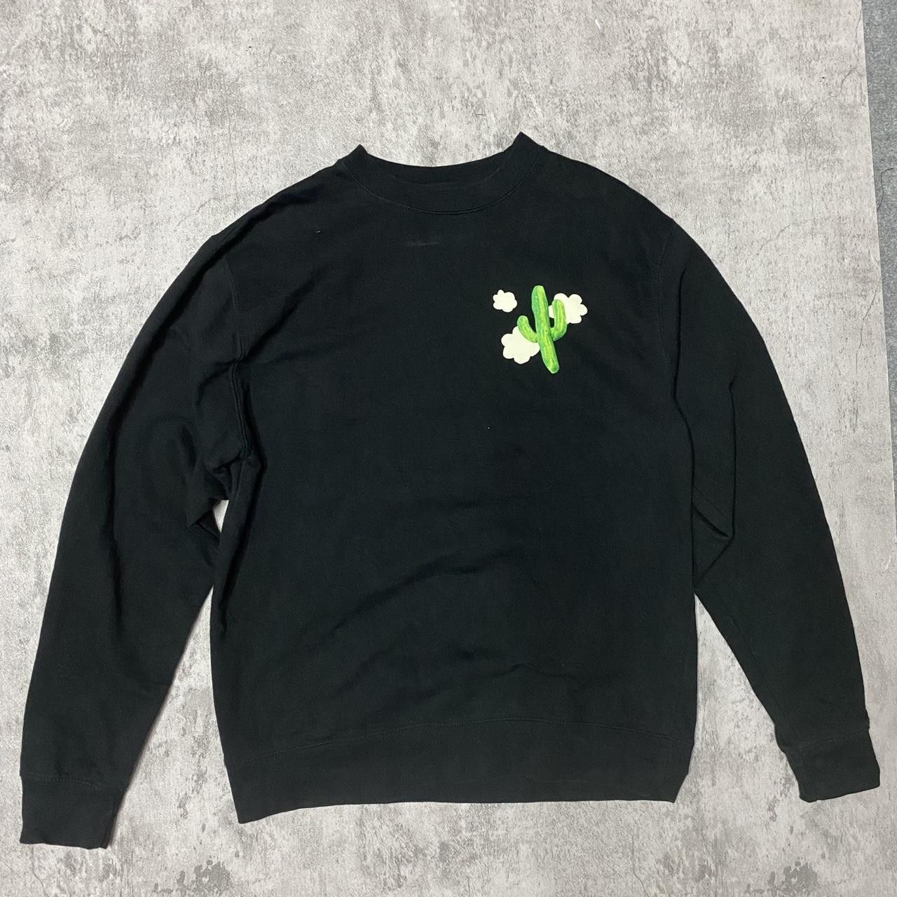 Other Black Coachella cactus sweatshirt with white flowers Size S / US 4 / IT 40 - 1 Thumbnail
