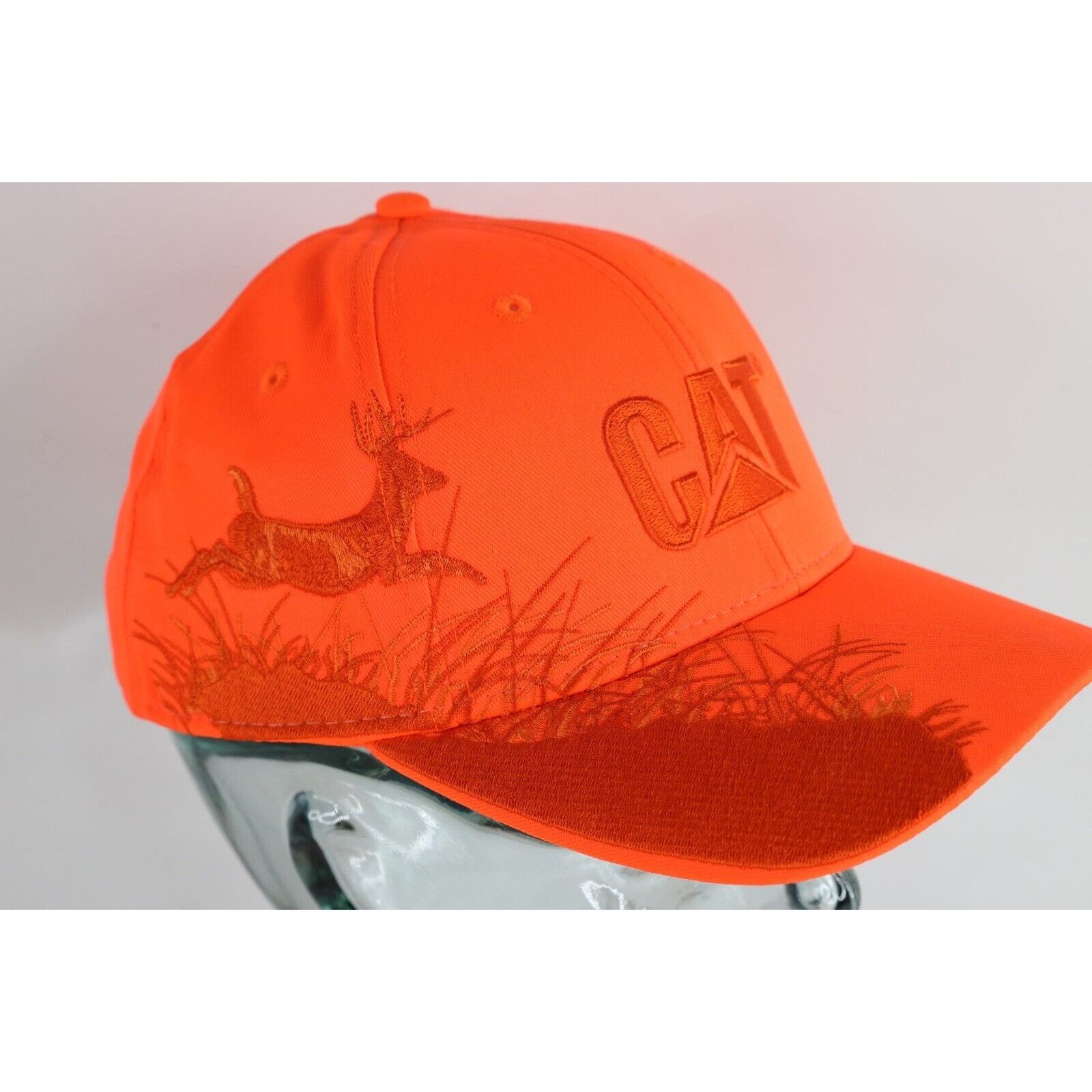 Caterpillar × Vintage Deadstock Vintage Y2K 2006 Cat Caterpillar Deer Buck Hat Size ONE SIZE - 2 Thumbnail