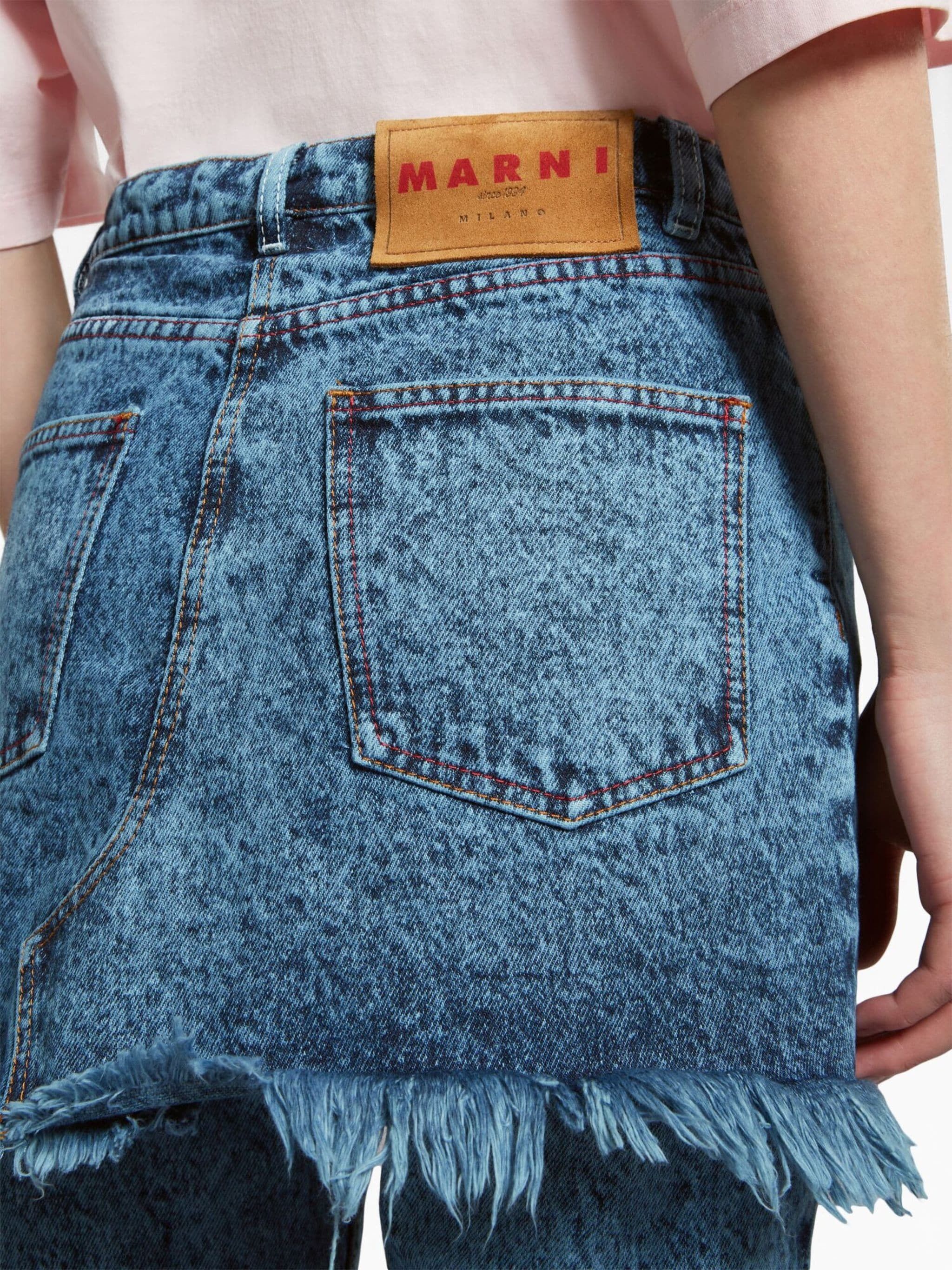 Marni o1w1db10125 Pants in Denim Size 28" / US 6 / IT 42 - 5 Thumbnail
