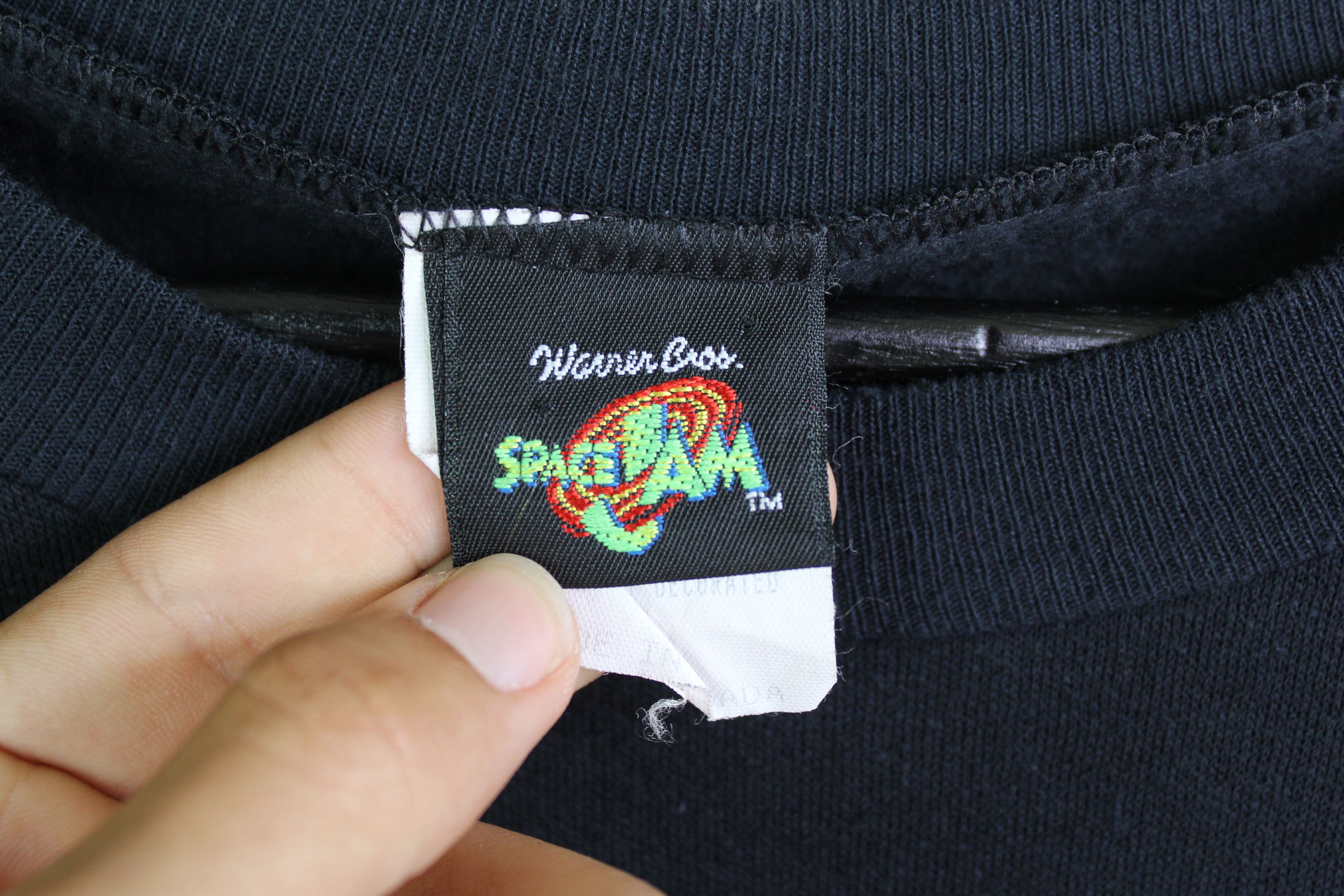 Vintage × Warner Bros SPACE JAM LOONEY TUNES SWEATSHIRT 1996 Size US XL / EU 56 / 4 - 3 Thumbnail