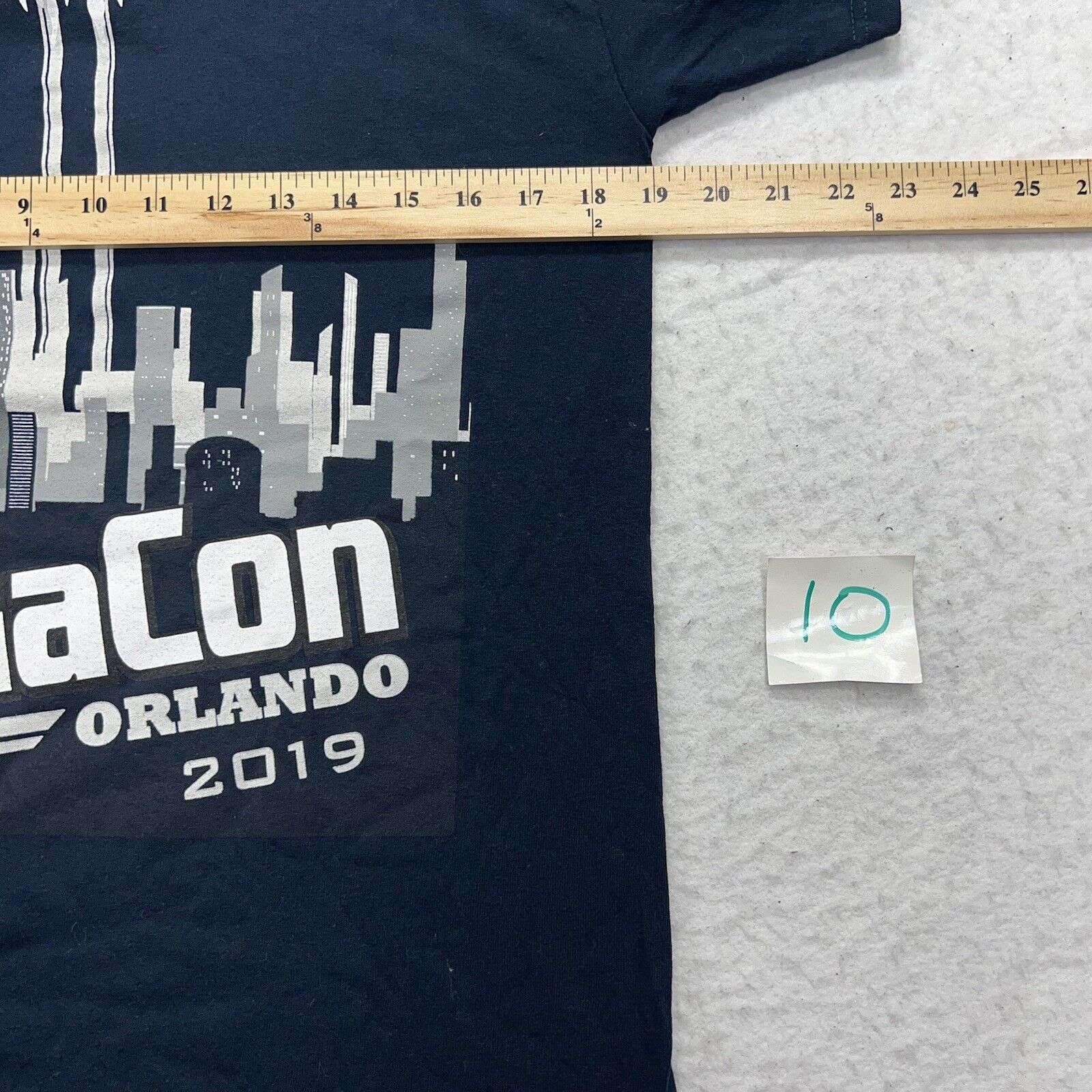 Other MegaCon Orlando FL 2019 Men's S/M Blue White Graphic T Shirt Size US S / EU 44-46 / 1 - 11 Thumbnail