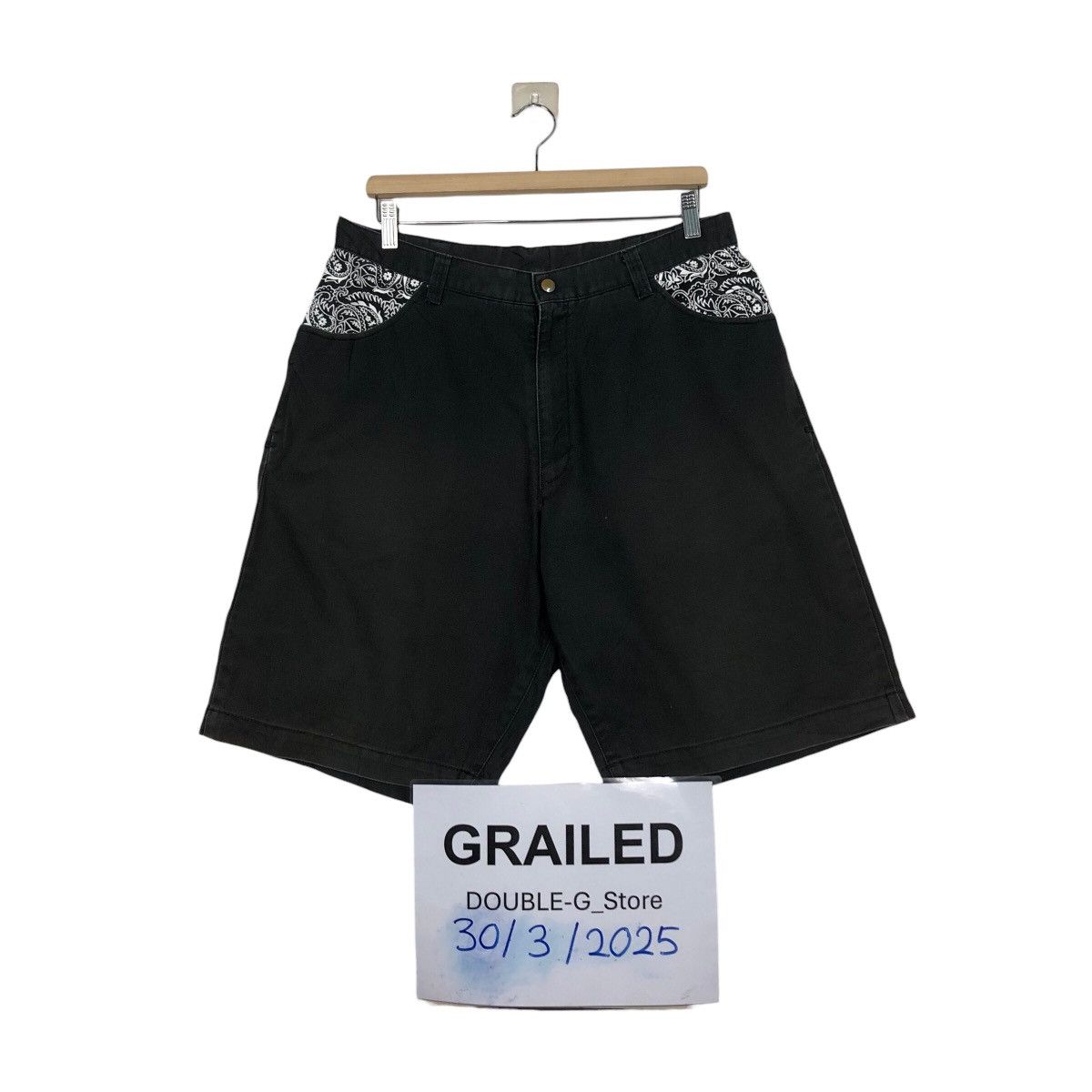 Hysteric Glamour 📌Vintage Short Jeans Burn It Ups Streetwear Style Size US 32 / EU 48 - 1 Thumbnail