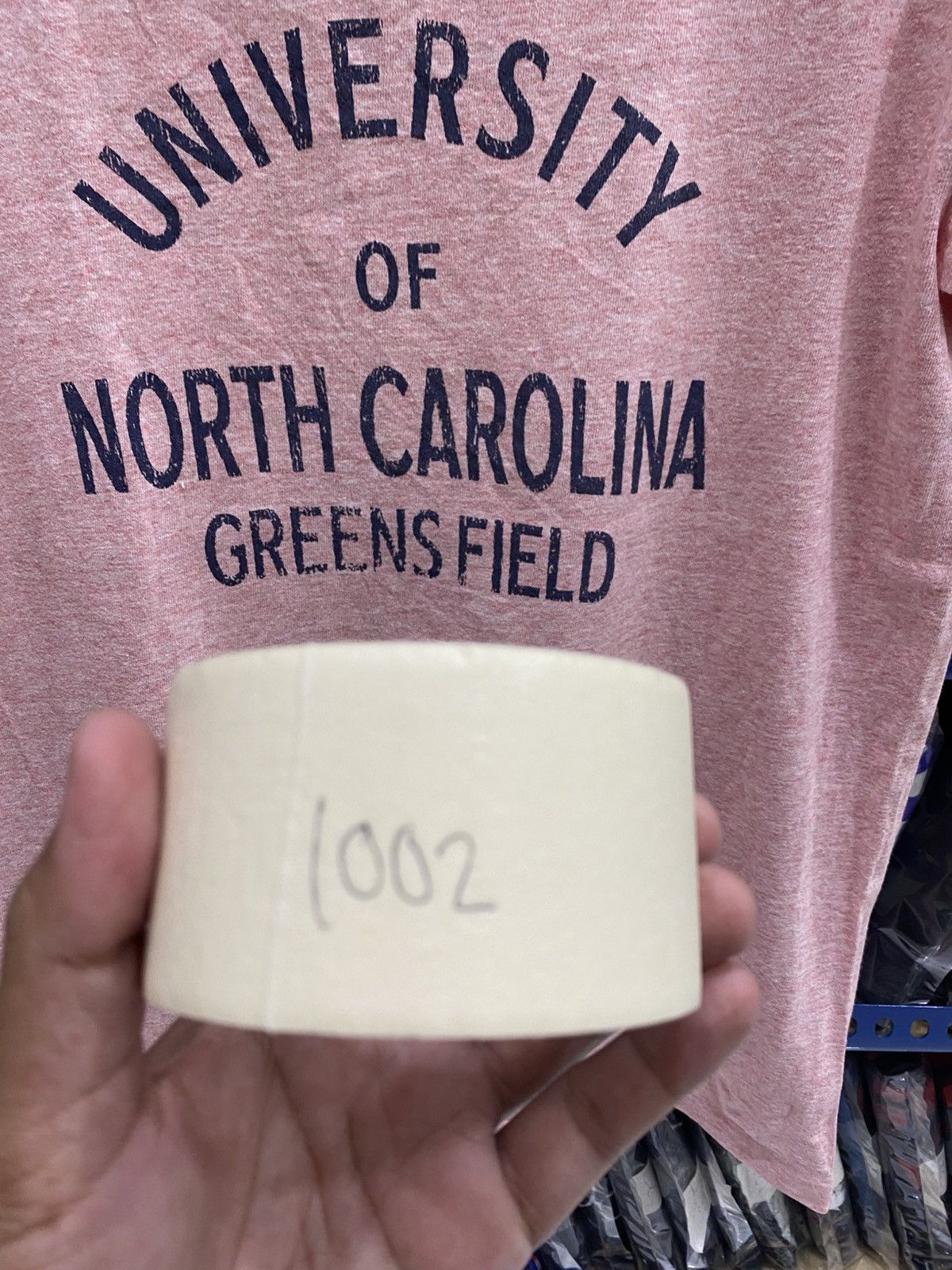 Vintage VINTAGE UNIVERSITY OF NORTH CAROLINA RINGER TSHIRT Size US S / EU 44-46 / 1 - 9 Thumbnail