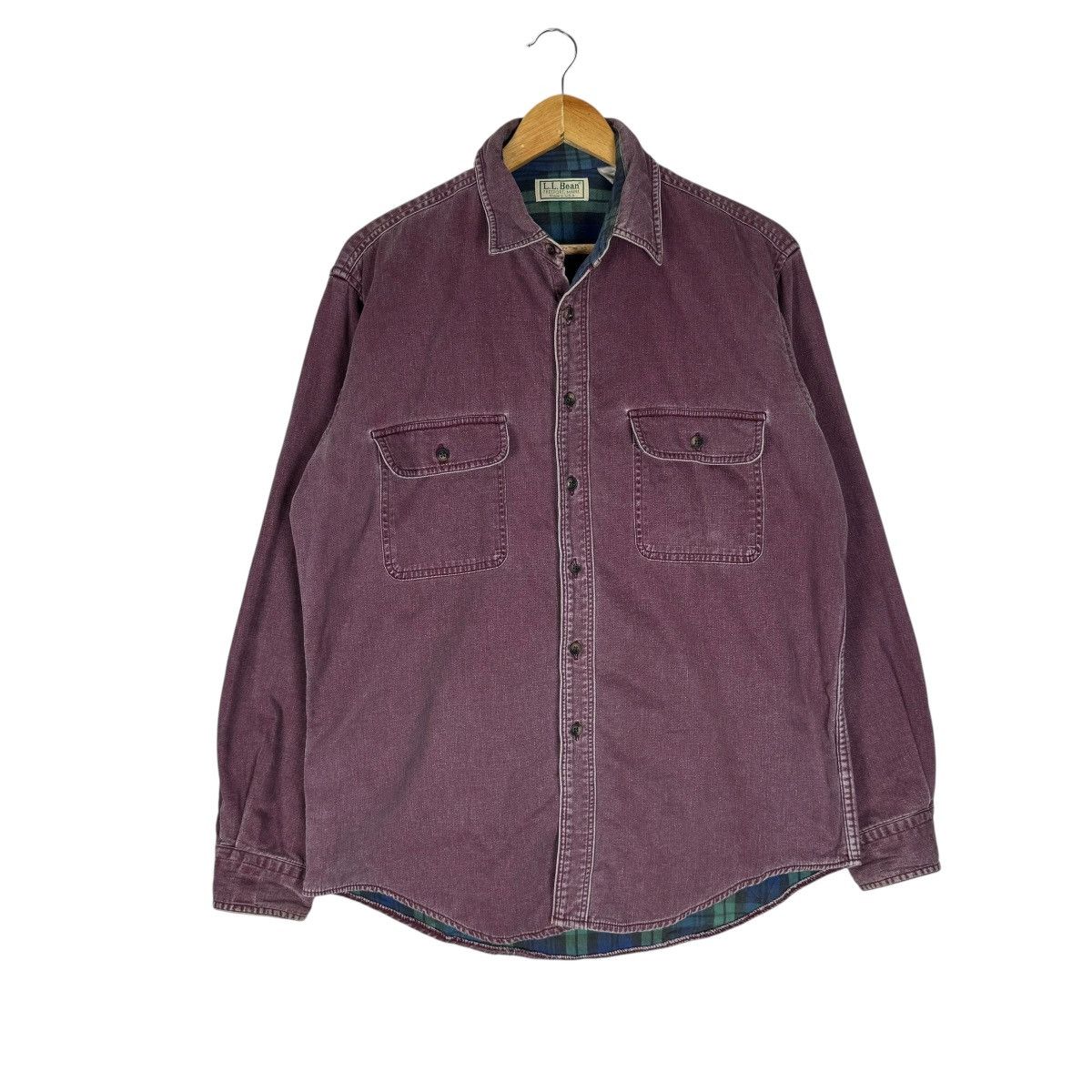 L.L. Bean ⚡️LL BEAN FLANNEL PLAIDS BUTTON SHIRTS Size US M / EU 48-50 / 2 - 2 Thumbnail