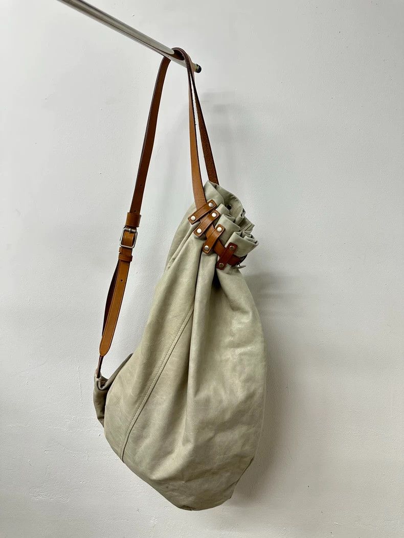 Yohji Yamamoto yohji yamamoto Drawstring Bundle Bag Wandering Dumpling Bu Size ONE SIZE - 7 Thumbnail