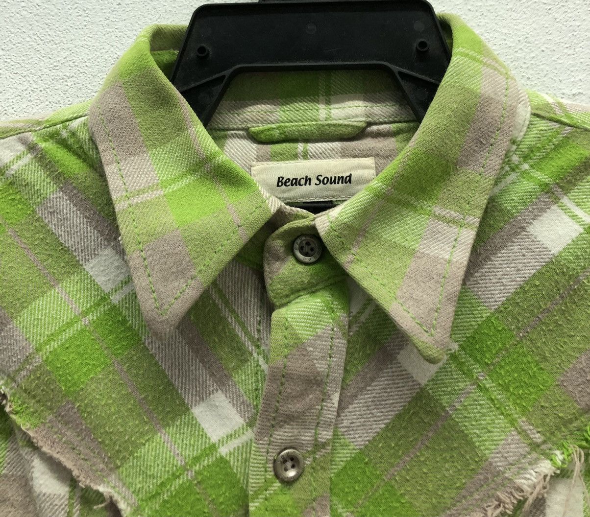 Vintage Vintage Beach Sound Long Sleeve Shirt Button Up Size US L / EU 52-54 / 3 - 3 Thumbnail