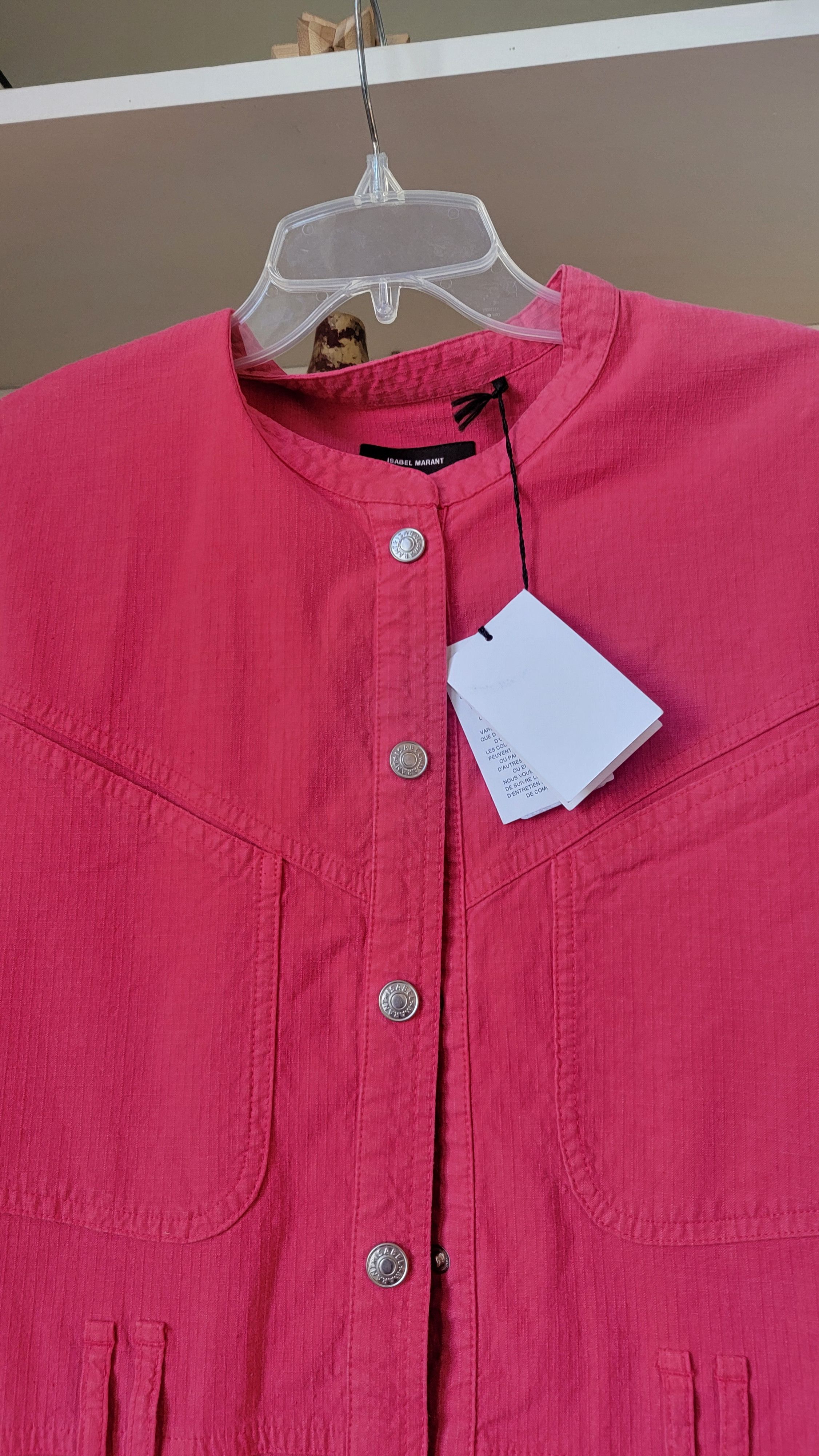 Isabel Marant Isabel Marant Pink Belted Jumpsuit. Brand new . RETAIL $999 Size XS / US 0-2 / IT 36-38 - 5 Thumbnail