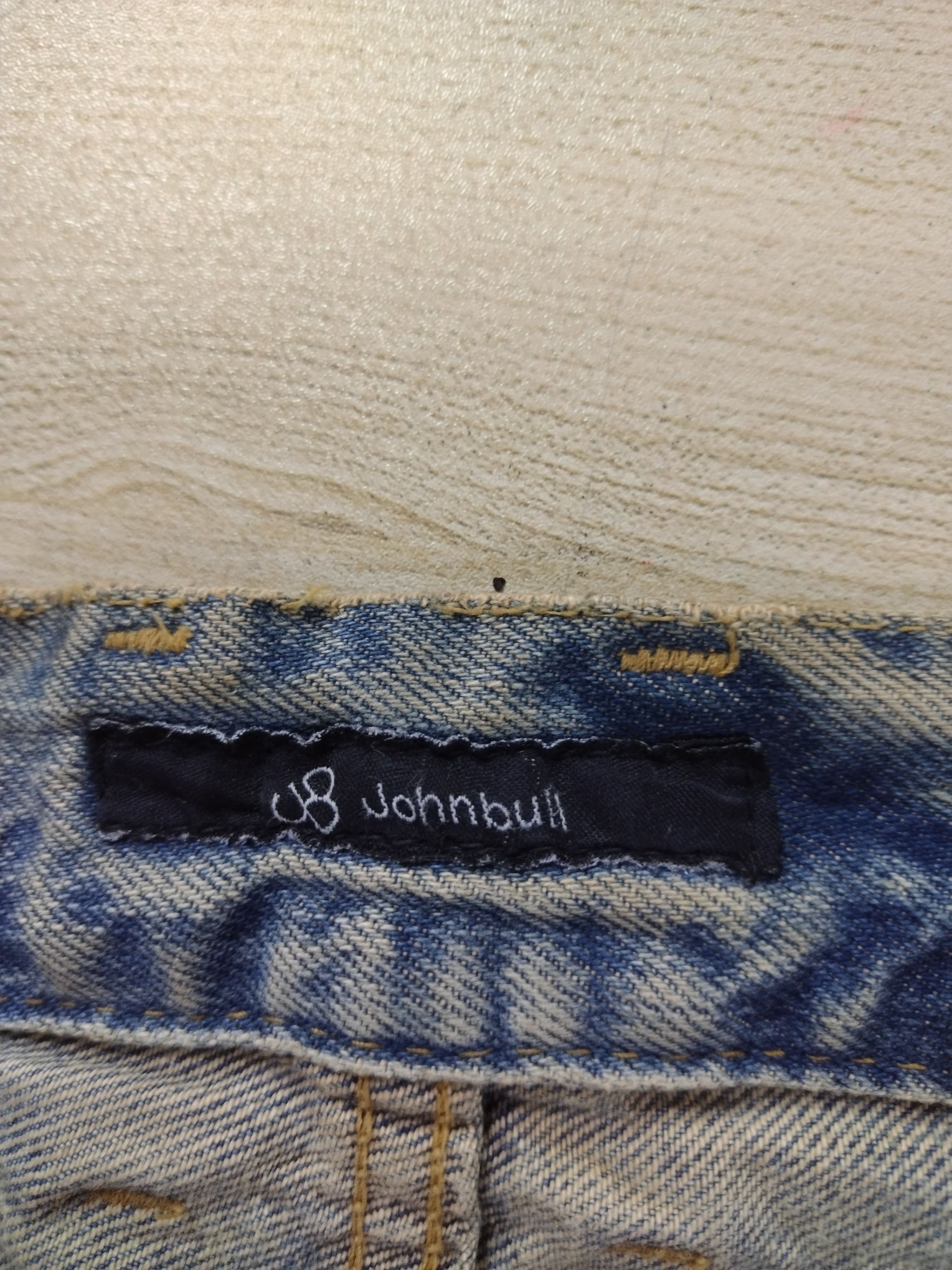 Japanese Brand × Johnbull Crazy Cool Vtg distressed Trash Flared Design John Bull Jean Size US 30 / EU 46 - 17 Thumbnail