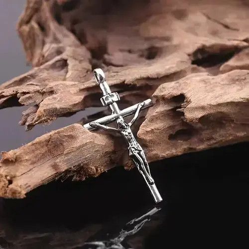 Jewelry Jesus Cross Necklace Size ONE SIZE - 3 Thumbnail