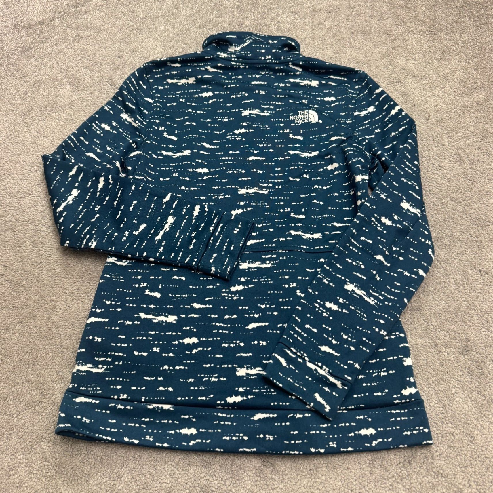 The North Face The North Face Motivation 2.0 Scatter Print Full Zip Jacket Mens Small Blue NWOT Jacket S Blue The North Face Mens Regular Jacket Size S / US 4 / IT 40 - 2 Thumbnail