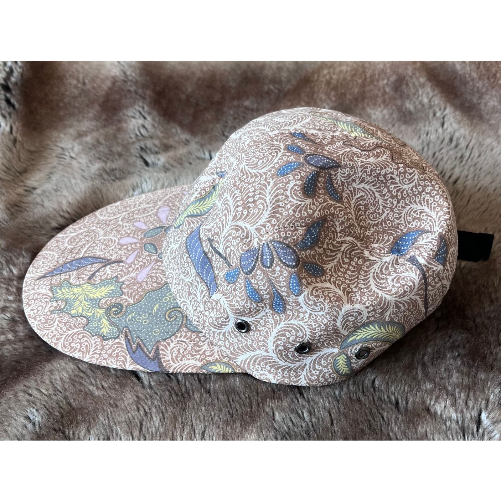 Beams Plus Beams Men’s Japanese JDM Hat Floral Print Long Brim Size ONE SIZE - 3 Thumbnail