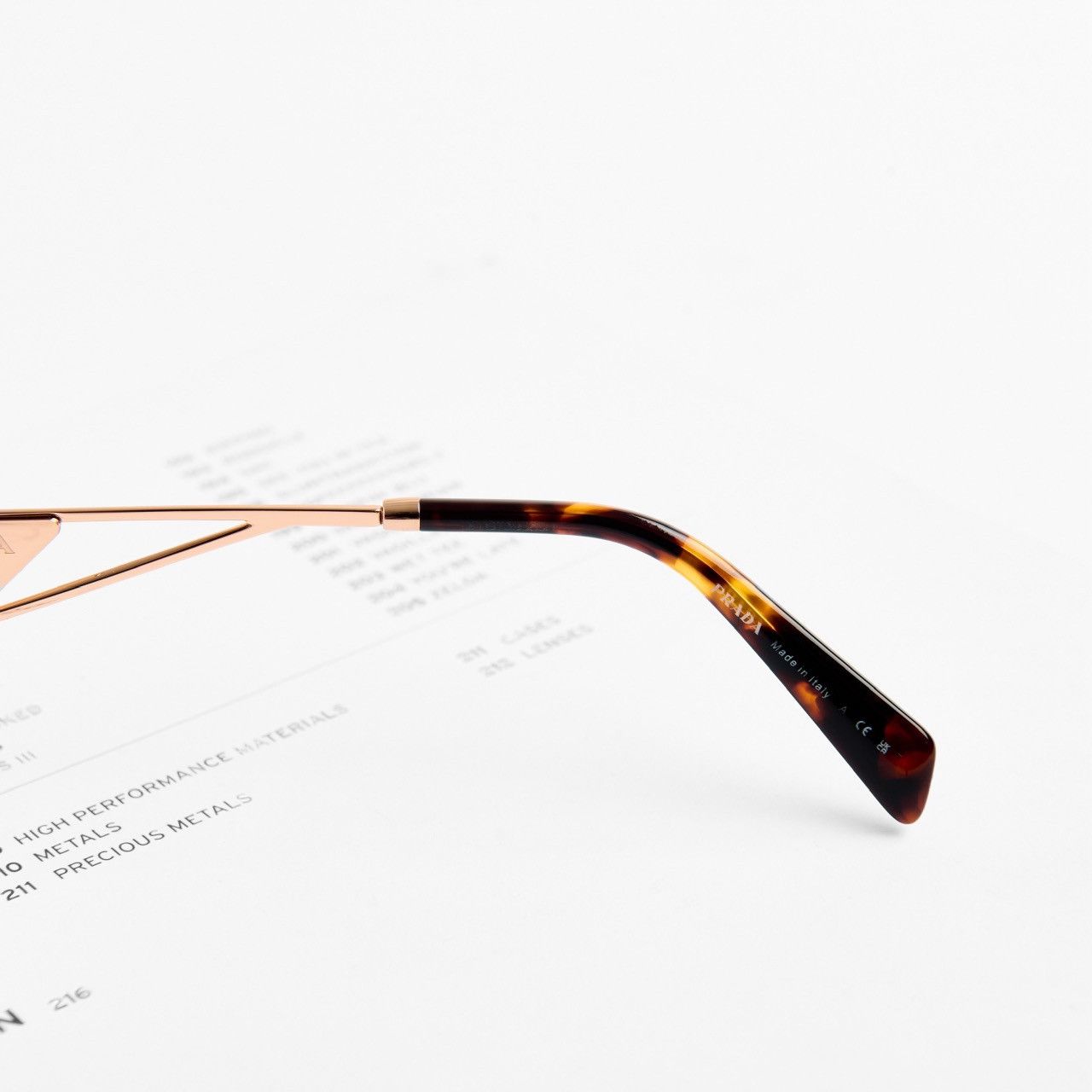 Prada PRADA 0PR A54VD SVF1O1 GLASSES Size ONE SIZE - 4 Thumbnail