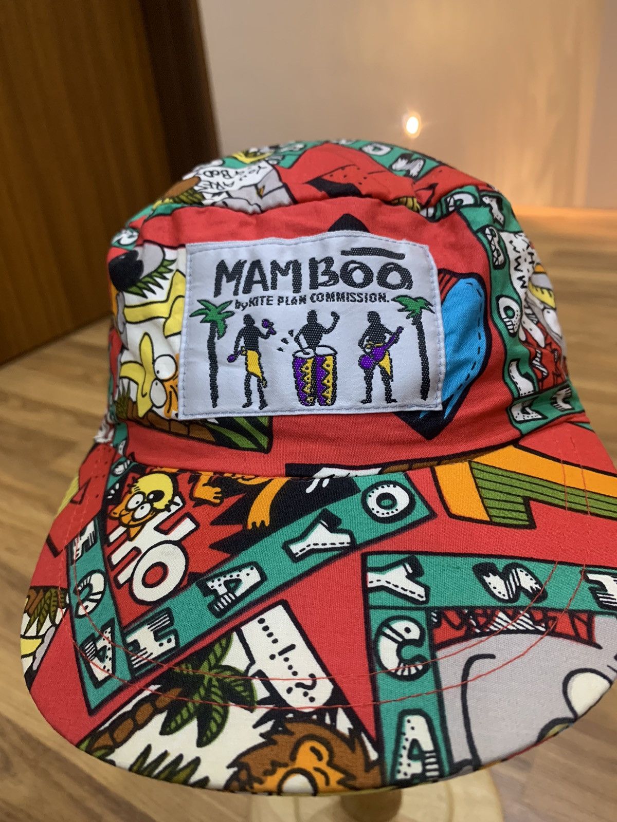Japanese Brand × Vintage 80s JAPAN OVERPRINT NEWSPAPER PRINT CAP Size ONE SIZE - 5 Thumbnail