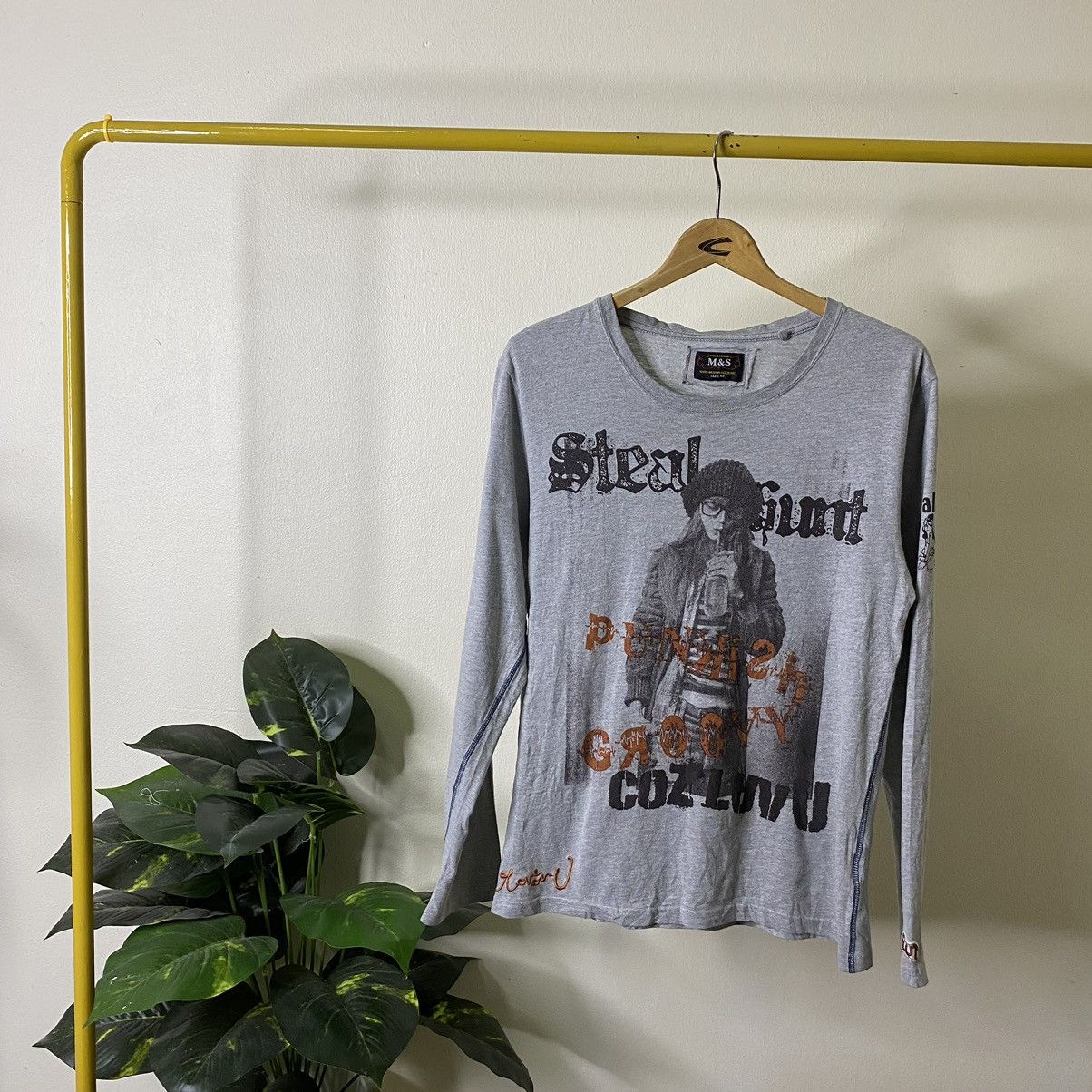 Hysteric Glamour Steal Hunt Ifsixwanine Hysterics Seditionaries PPFM Style LS Size US M / EU 48-50 / 2 - 1 Thumbnail