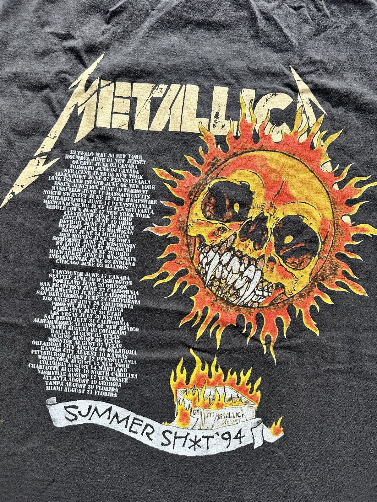 Hotsell 1994 Metallica Pushead Vintage Graphic Tee