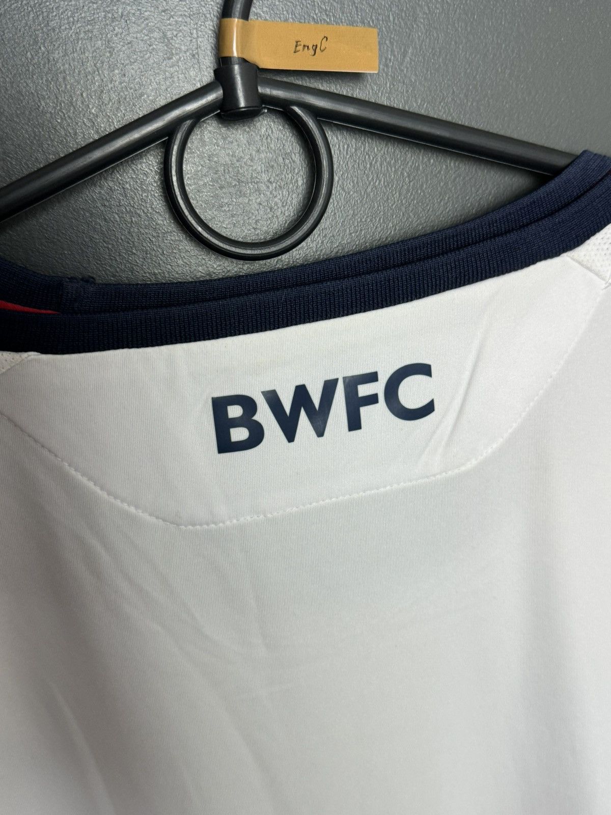 Macron 6XL Bolton 15/16 Home Football Jersey Size US XXL / EU 58 / 5 - 19 Thumbnail