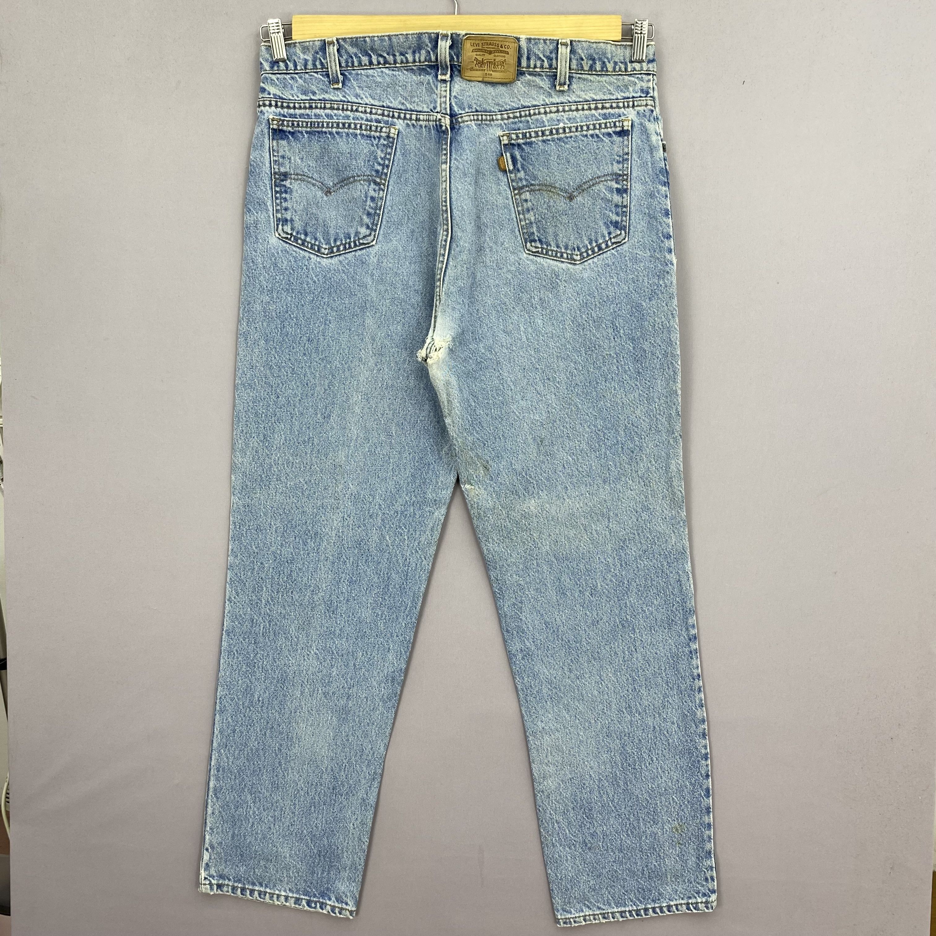 Levi's Vintage Levi's 540 Jeans Levis Faded Lightwash Denim BS47161 Size US 38 / EU 54 - 2 Thumbnail