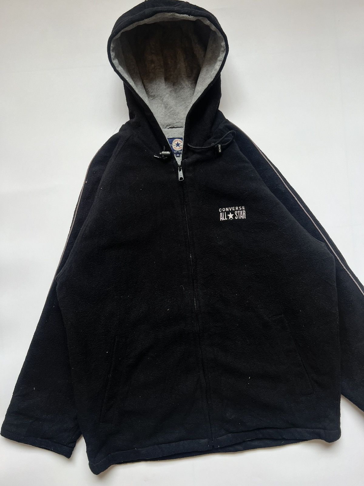 Converse 1990s Converse All Star Fleece Hoodie Size US M / EU 48-50 / 2 - 7 Thumbnail