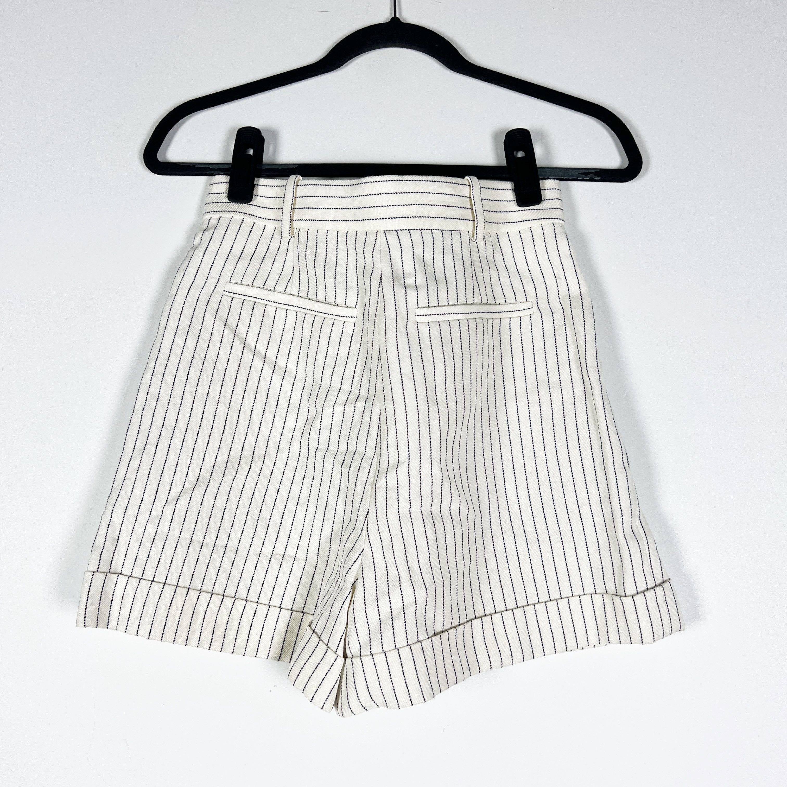 Frame NEW Frame Pleated Wide Cuff High Waisted Size 25" / US 0 / IT 36 - 4 Thumbnail