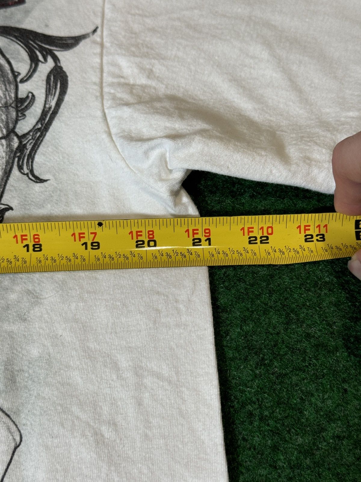 Vintage Y2K Sinister Skull Gothic Punk Tattoo Large Grunge T Shirt Size US L / EU 52-54 / 3 - 5 Thumbnail