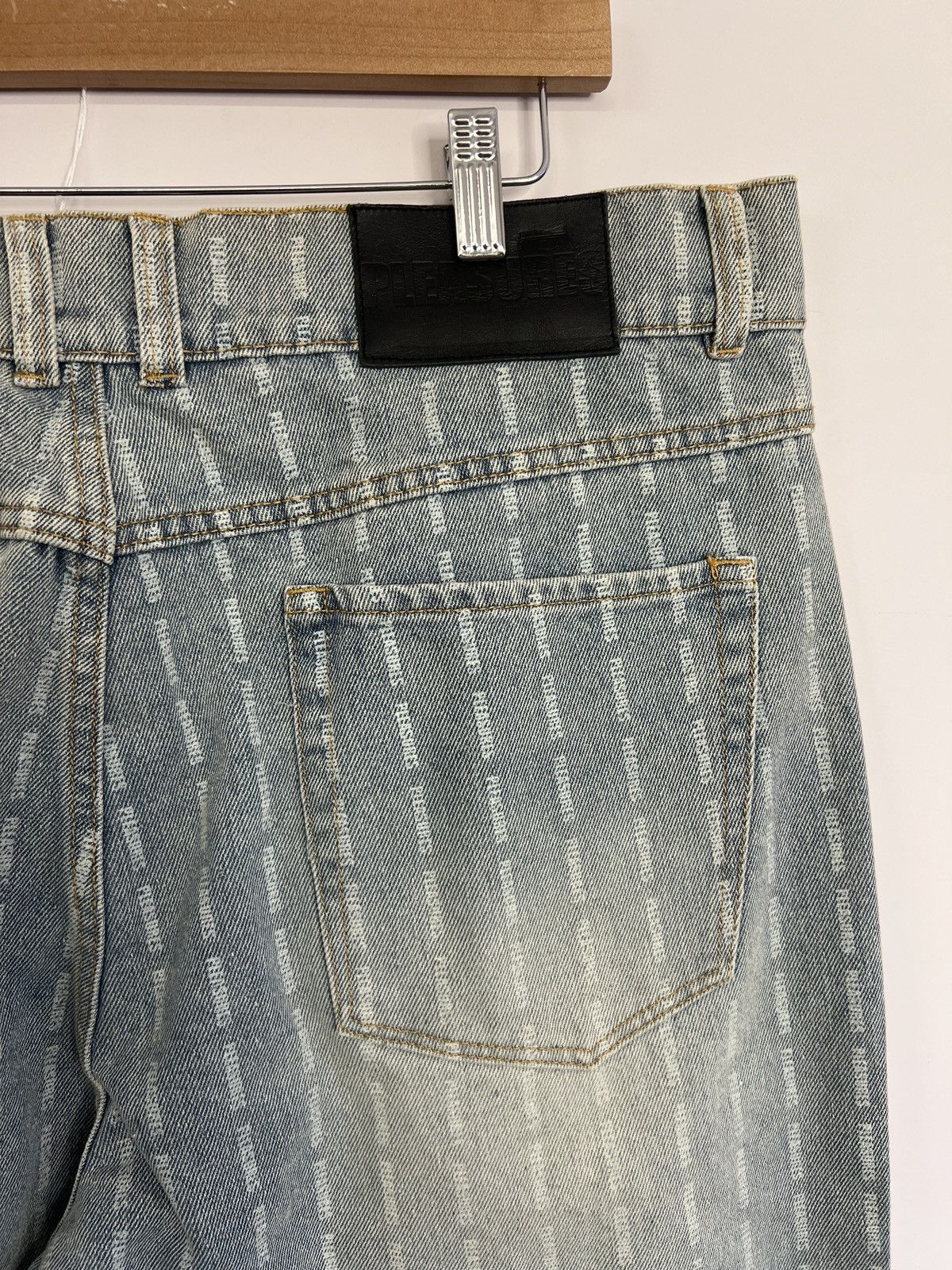 Pleasures Pleasures Laser Print Denim Size US 36 / EU 52 - 5 Thumbnail