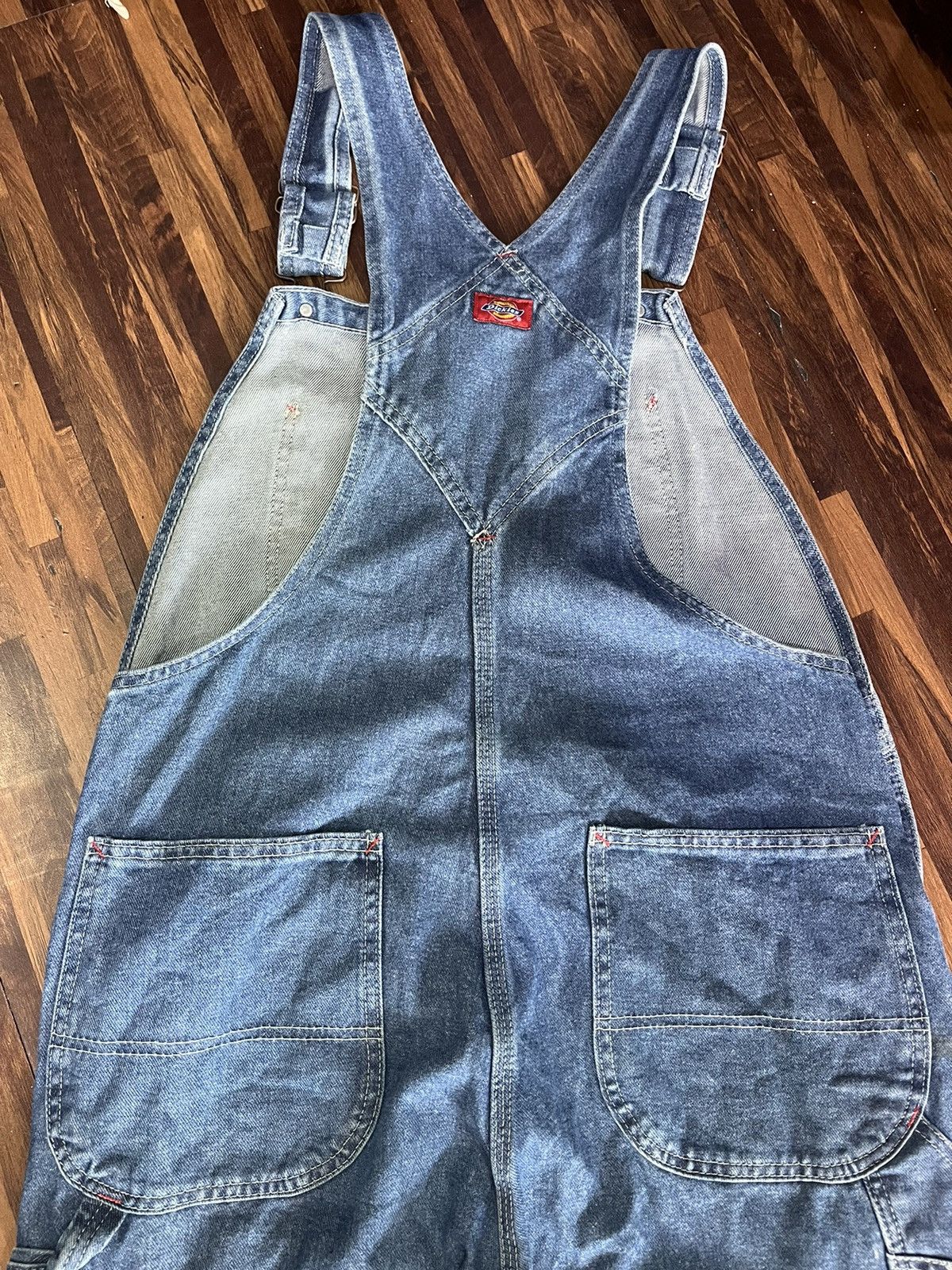 Dickies × Vintage Overall Diskies Jeans Size US 34 / EU 50 - 7 Thumbnail