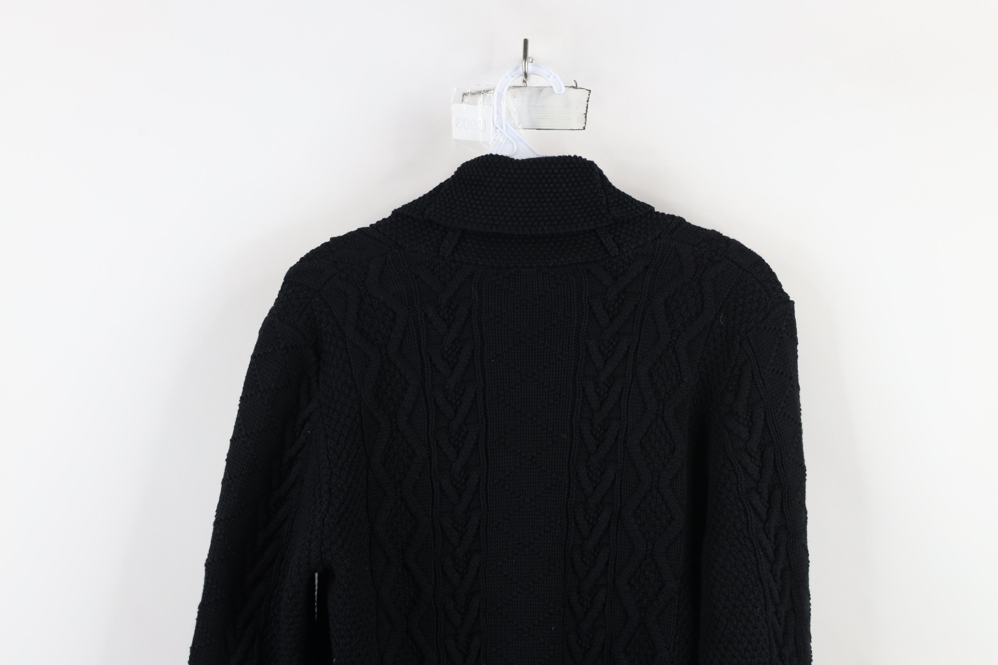 Ralph Lauren × Vintage Vintage 90s Ralph Lauren Knit Clasp Hook Button Sweater Size L / US 10 / IT 46 - 9 Thumbnail