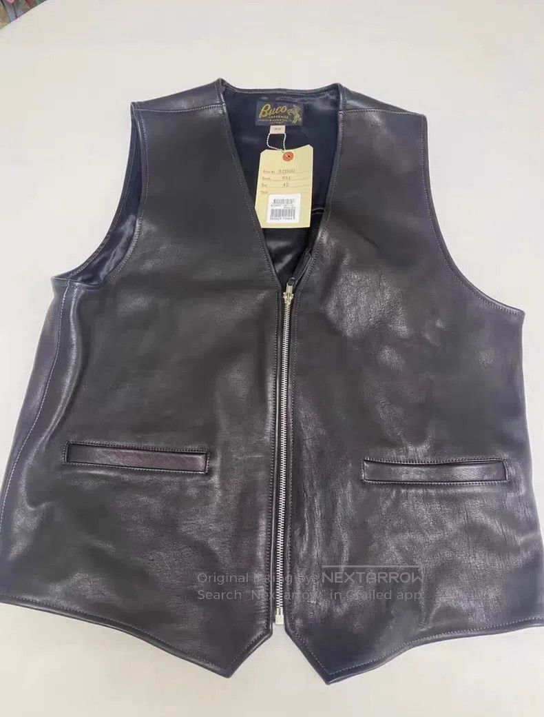 Buco Buco Horseskin locomotive vest Size US L / EU 52-54 / 3 - 1 Preview