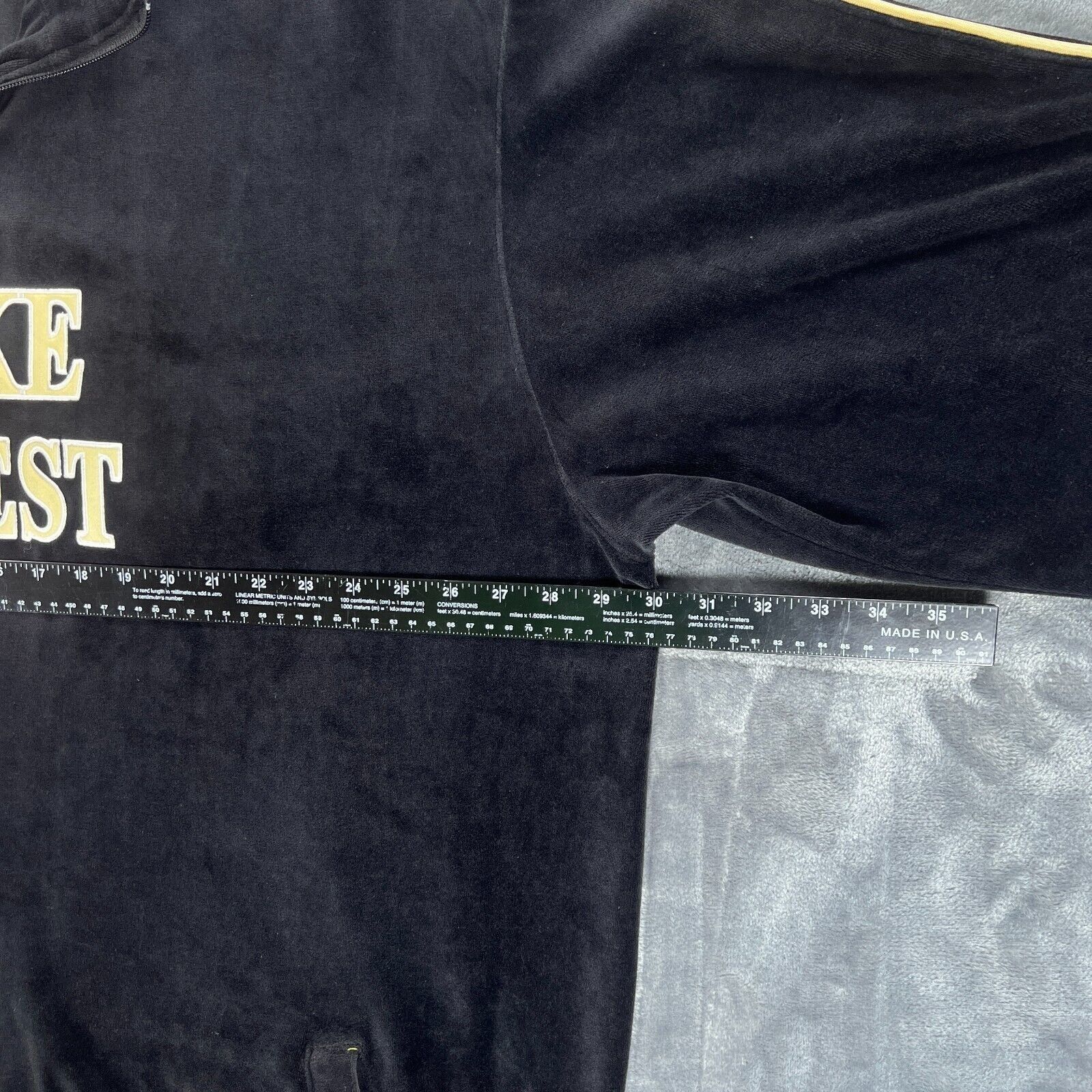 Nike Nike Team Vintage Player Issued Team Jacket Wake Forest Demo Size US XXL / EU 58 / 5 - 5 Thumbnail