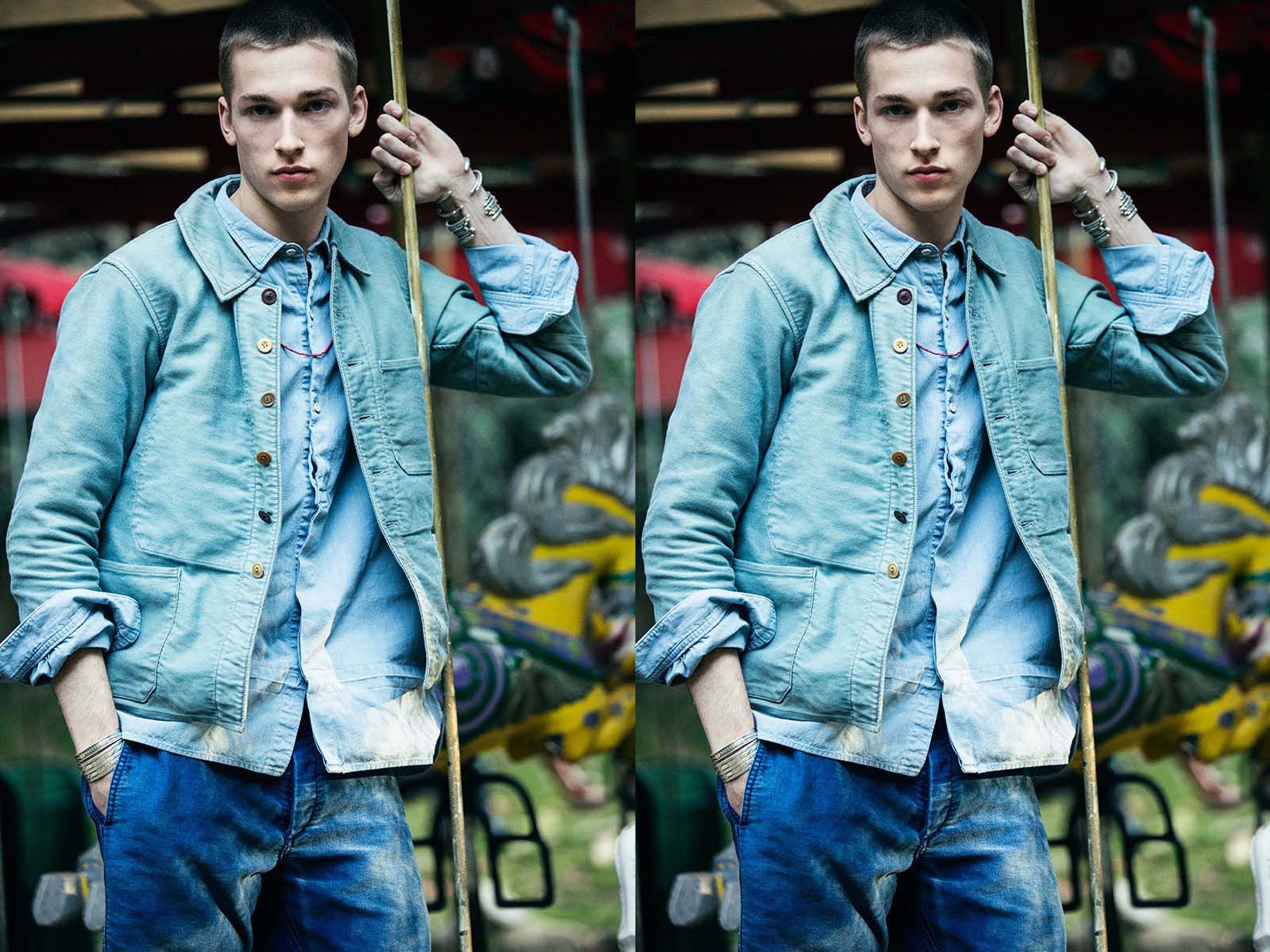 Visvim SS2014 VISVIM LONG RIDER SHIRT HERRINGBONE LINEN Size US M / EU 48-50 / 2 - 4 Thumbnail