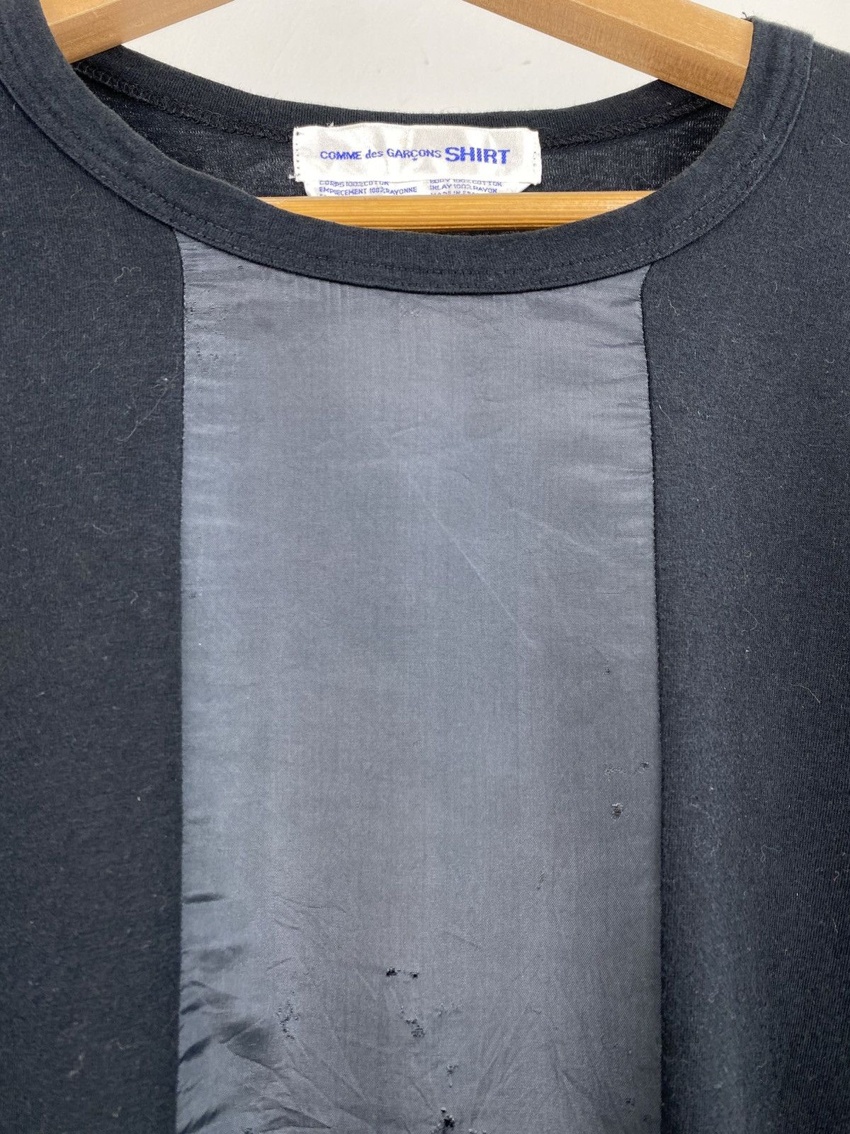Comme des Garcons Vintage 1992 Comme des Garcons Shirt Inlay Shirt Size US L / EU 52-54 / 3 - 7 Thumbnail