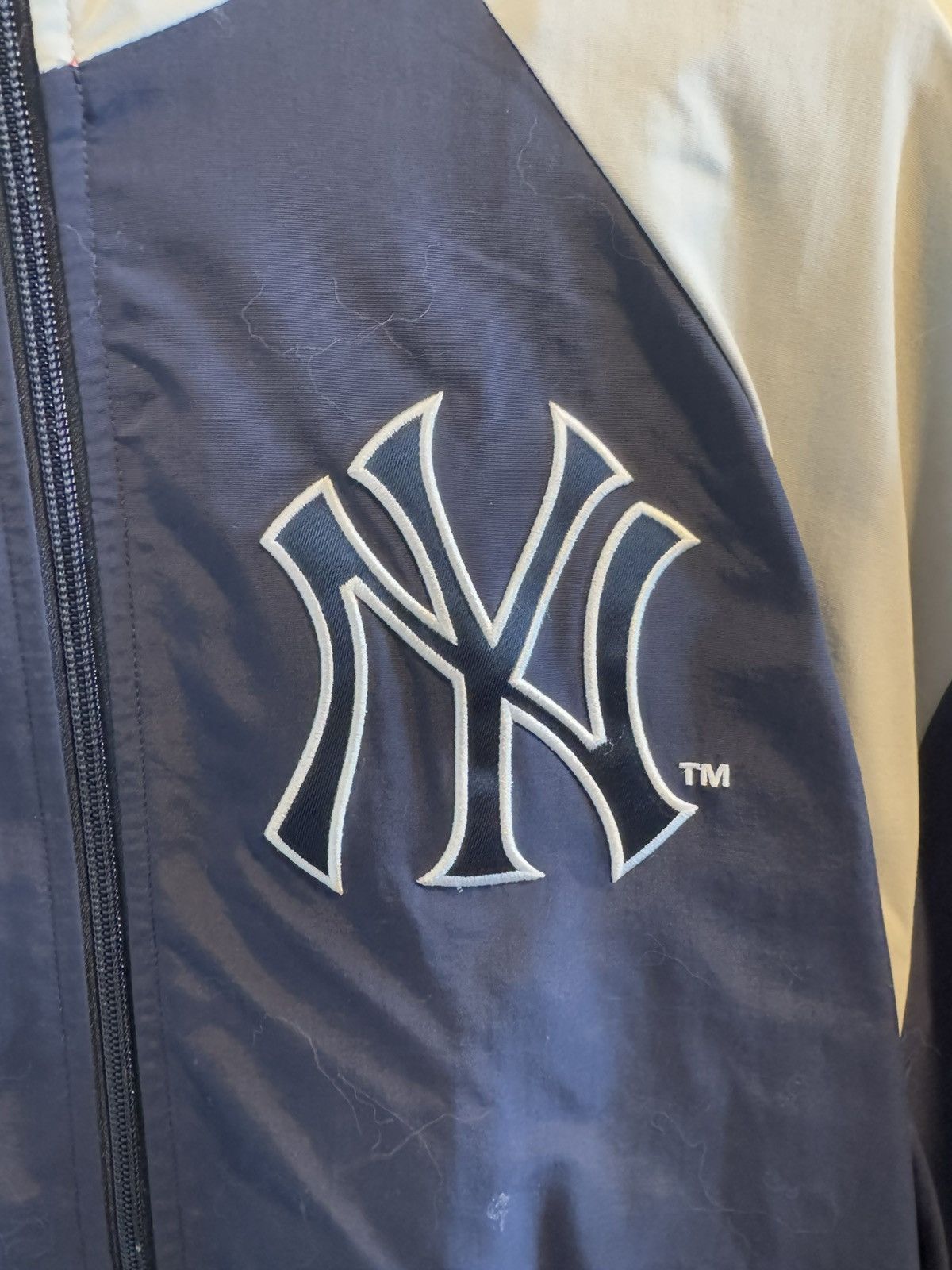 Supreme 2021 Supreme x New York Yankees Track Jacket 'Navy' Size US M / EU 48-50 / 2 - 5 Thumbnail