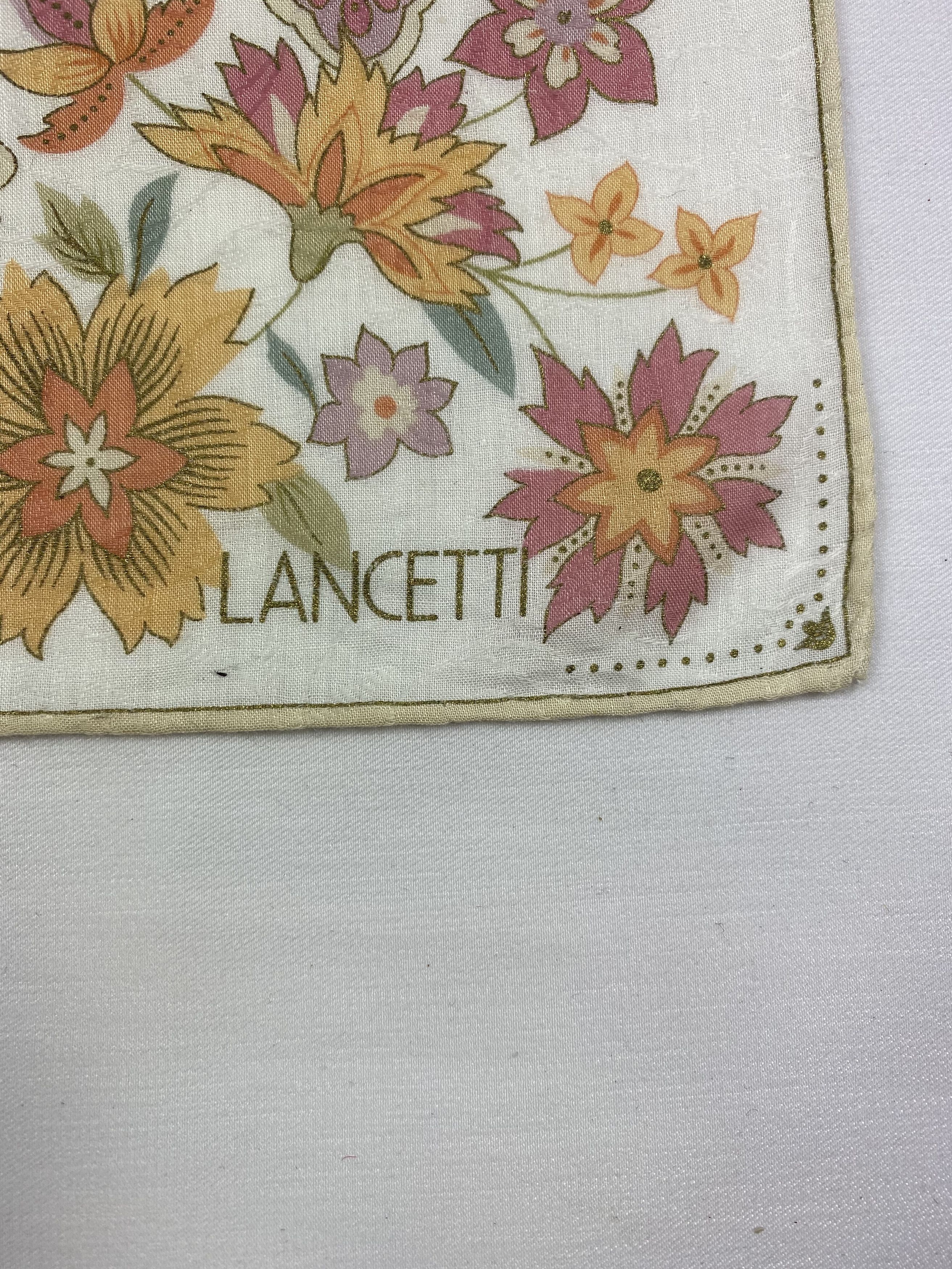 Lui di Lancetti × Vintage Lancetti Handkerchief / Bandana / Neckerchief Size ONE SIZE - 5 Thumbnail