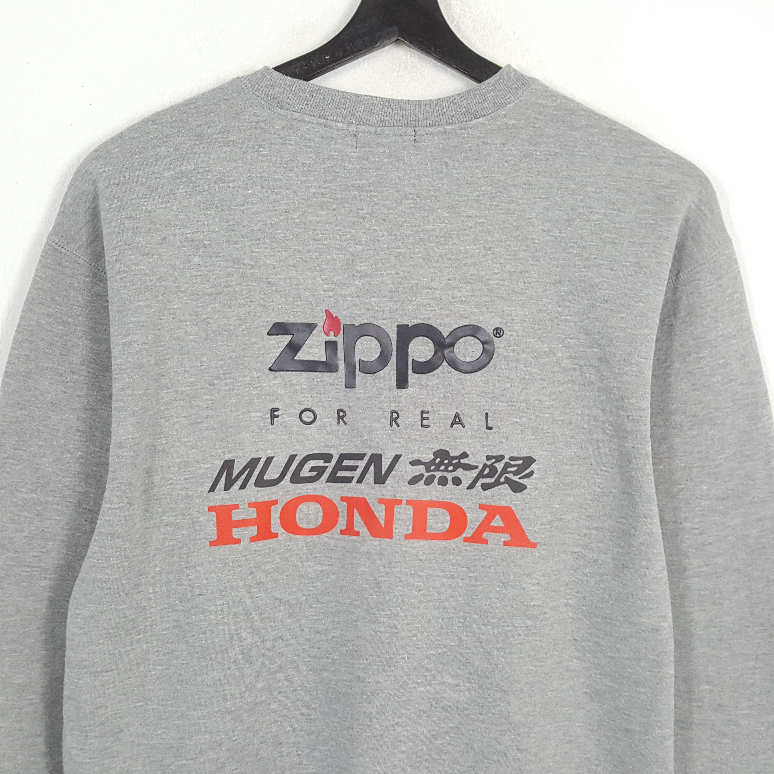 Vintage Zippo X MUGEN HONDA Custom Art Sweatshirt Size US L / EU 52-54 / 3 - 2 Thumbnail