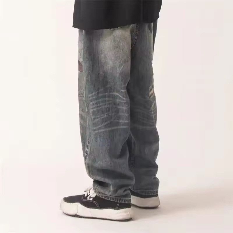 Jean Design Patchwork Baggy Jeans Size US 34 / EU 50 - 3 Thumbnail