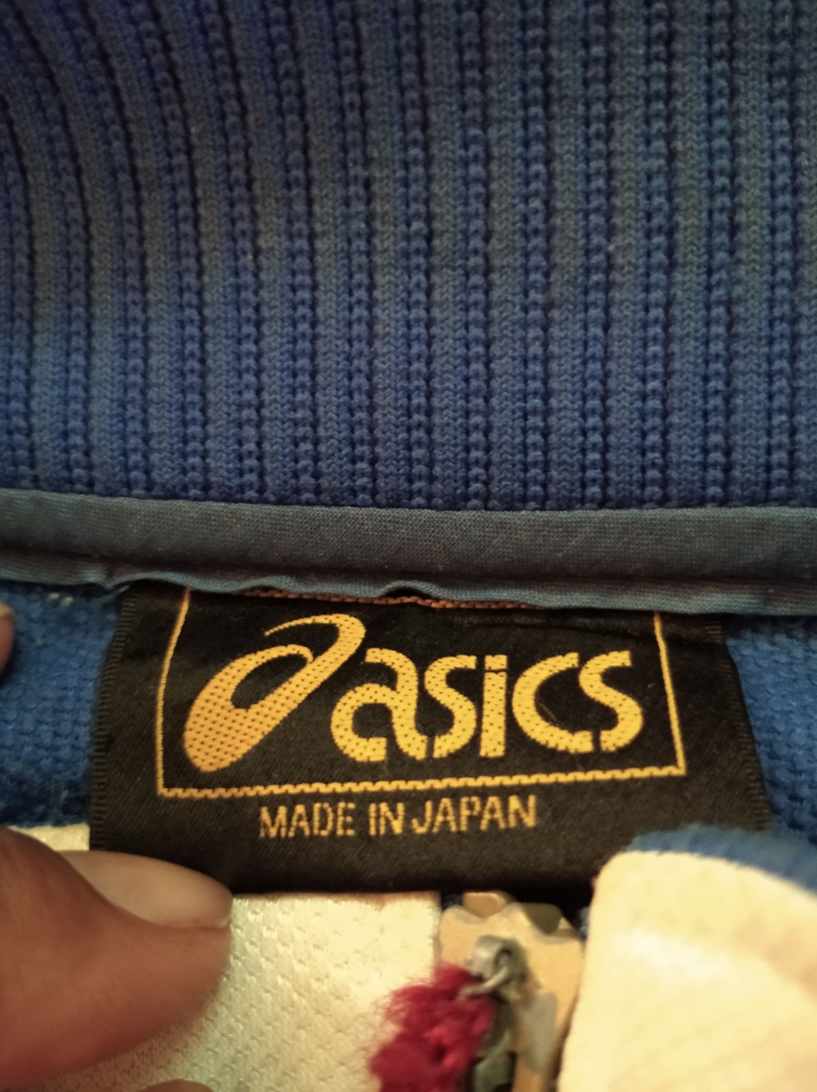 Asics Vintage ASICS Japan sidetape training jacket Size US M / EU 48-50 / 2 - 7 Thumbnail