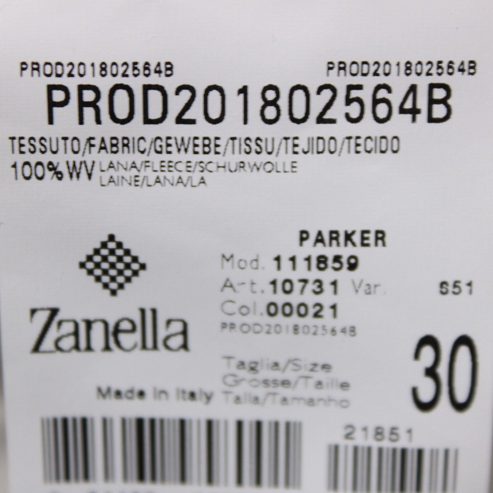 Zanella Zanella New with tags Dress Pants Size 30 US In Gray Size US 30 / EU 46 - 8 Thumbnail