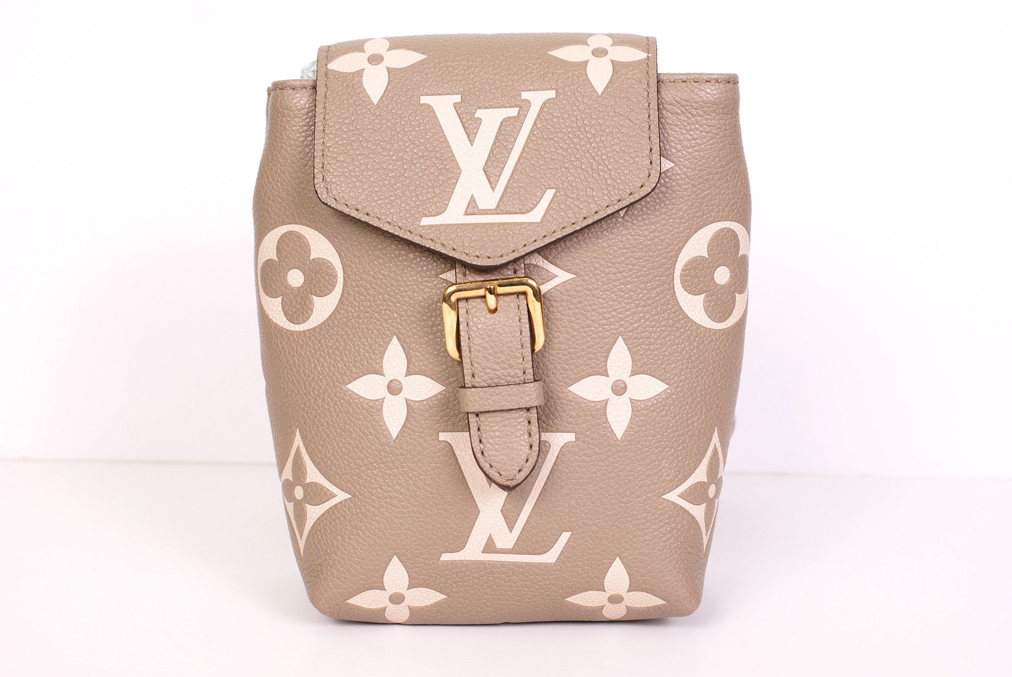 Louis Vuitton Louis Vuitton Tiny Backpack Monogram Empreinte Beige Cream Size ONE SIZE - 2 Thumbnail