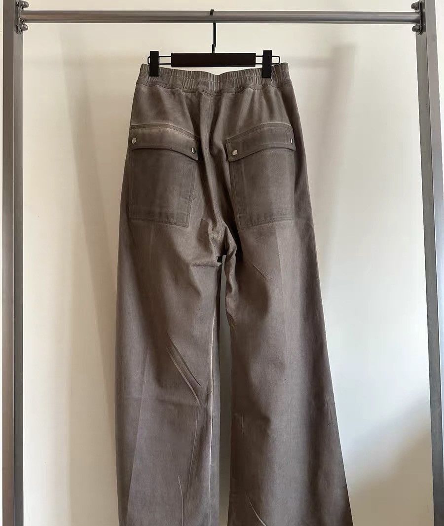 Rick Owens Rick Owens Drkshdw washed grey dyed geth belas zip pants Size US 31 - 2 Thumbnail