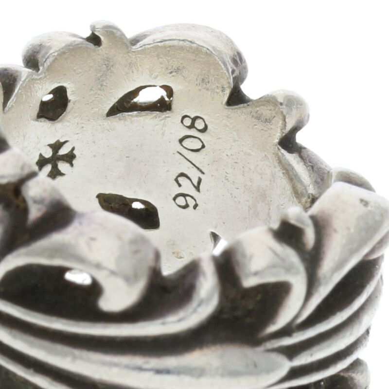 Chrome Hearts Chrome Hearts Double Floral Cross Silver Ring Size ONE SIZE - 4 Thumbnail