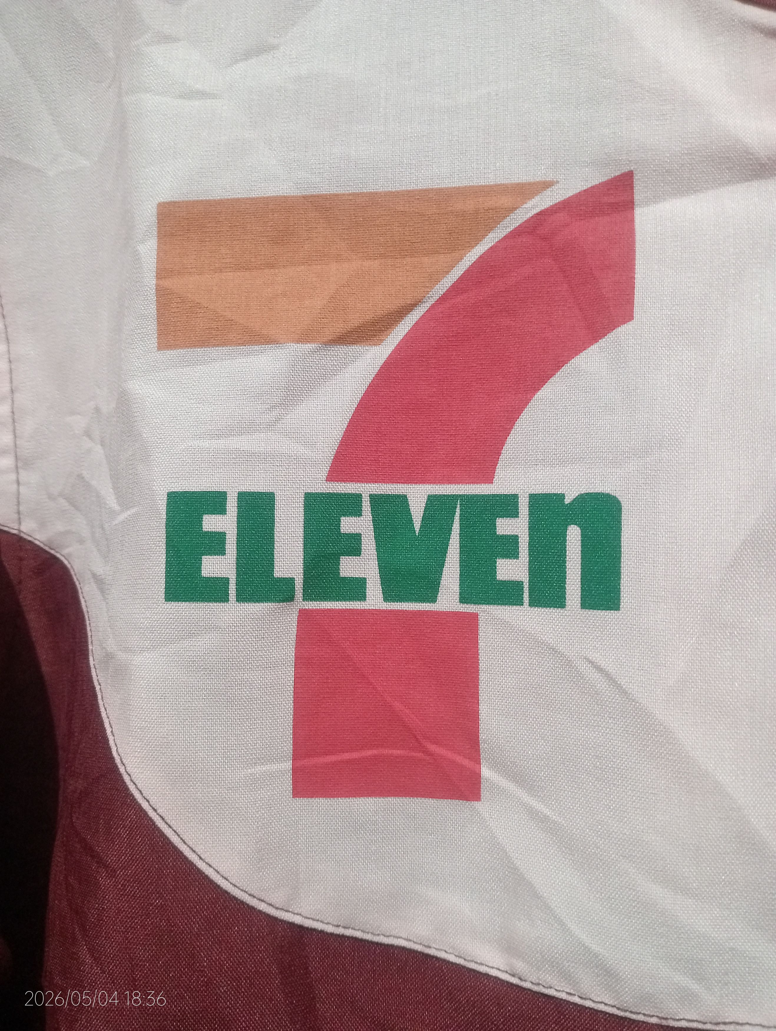 Vintage Vintage 90's 7 ELEVEN Uniform Workwear Zip Up Jacket Size US M / EU 48-50 / 2 - 9 Thumbnail