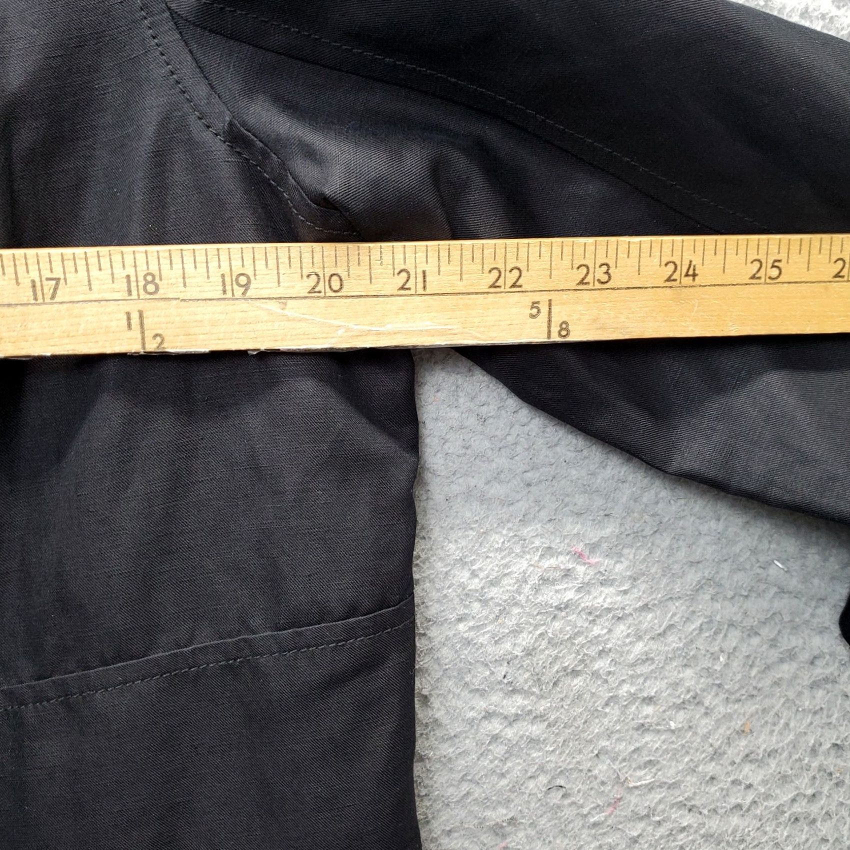 Vintage Sigrid Olsen Jacket Womens Size 14 Black Lined Long Sleeve Button Front Size XL / US 12-14 / IT 48-50 - 4 Thumbnail