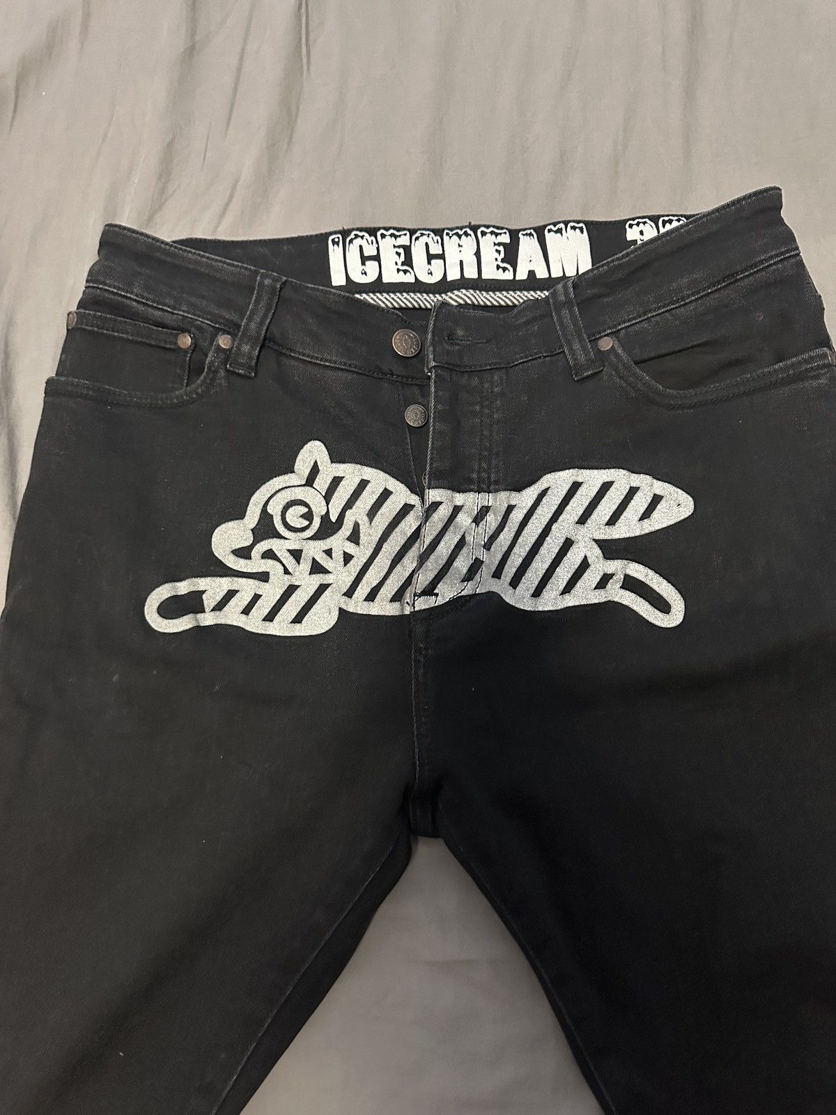 Billionaire Boys Club × Icecream Billionaire boys club reflective denim Size US 31 - 3 Thumbnail