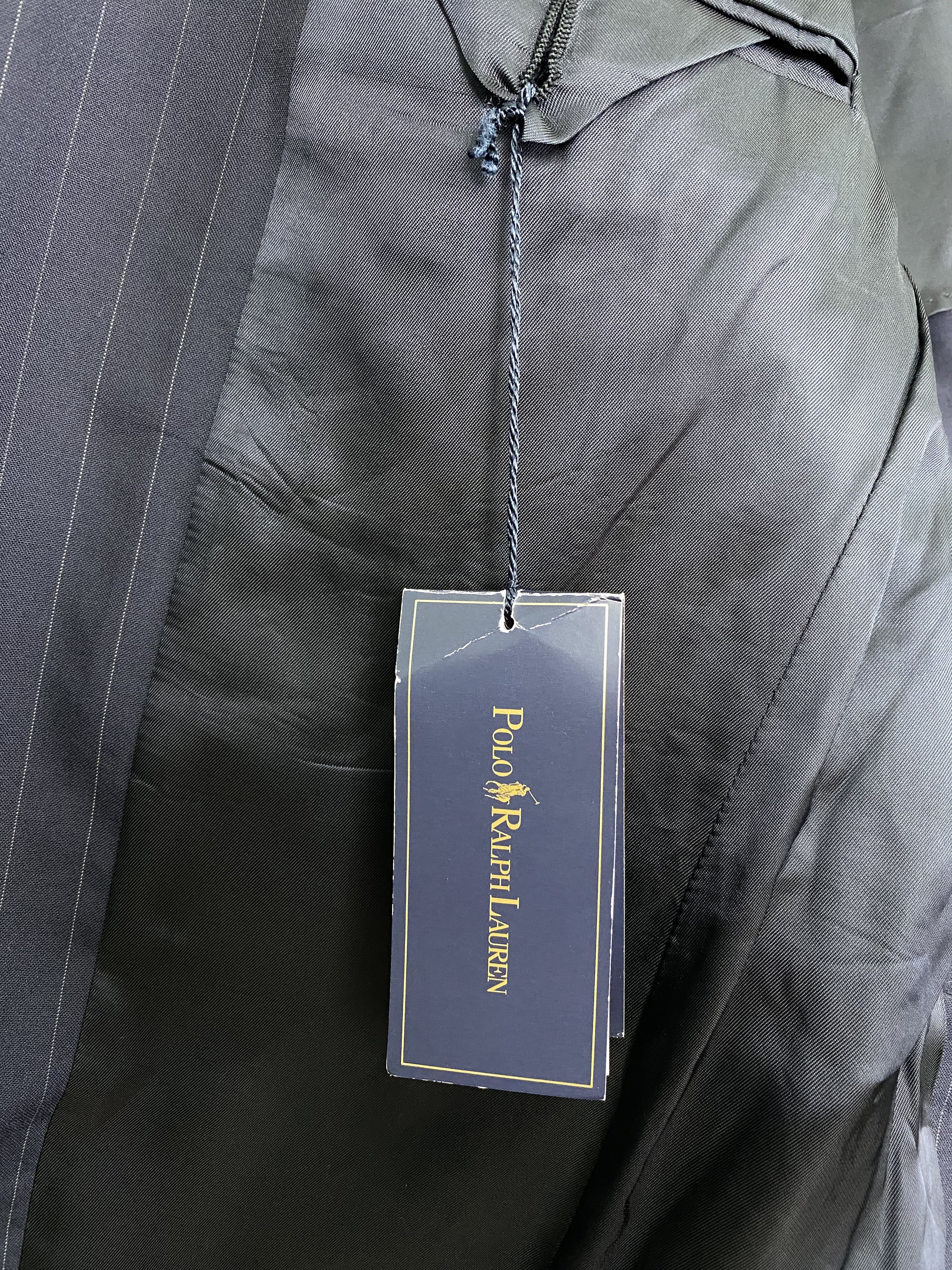 Polo Ralph Lauren NWT RRP 1000$ POLO RALPH LAUREN Garrison Striped Blazer Size 40S - 11 Thumbnail