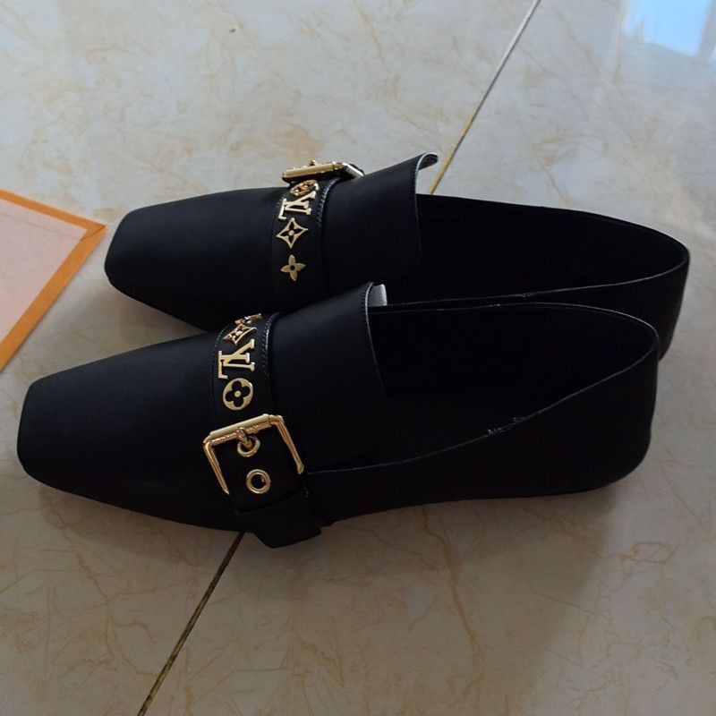 Louis Vuitton Black Casual Loafers for Women