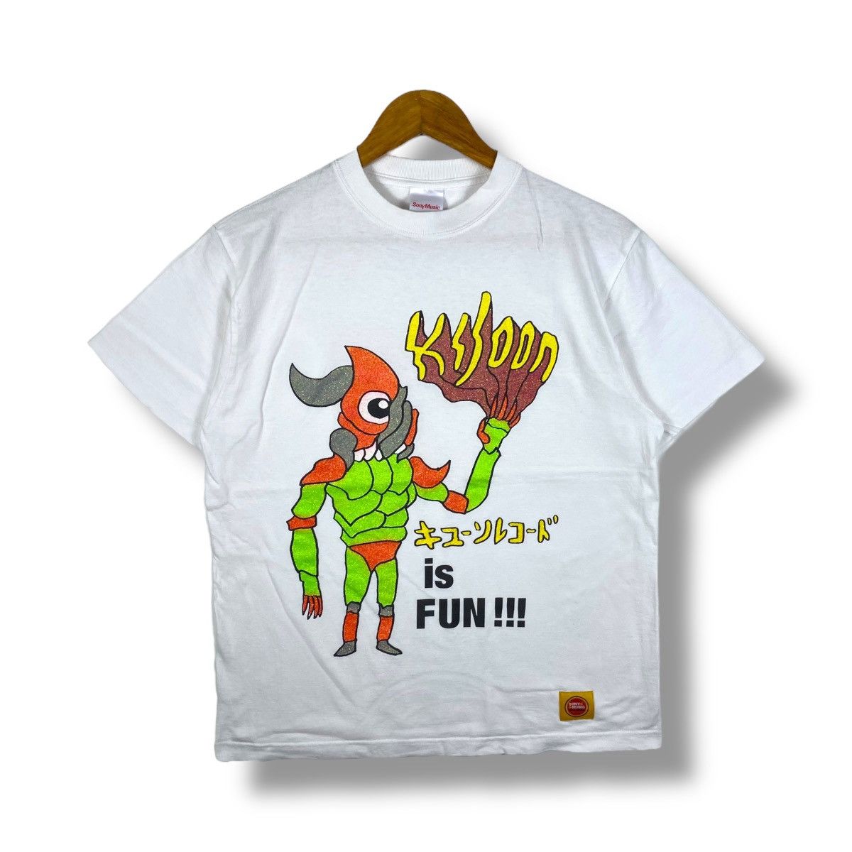Band Tees Japanese Music Group KYUSO NEKOKAMI Mascot Graphic Promo Tee Size US L / EU 52-54 / 3 - 1 Thumbnail